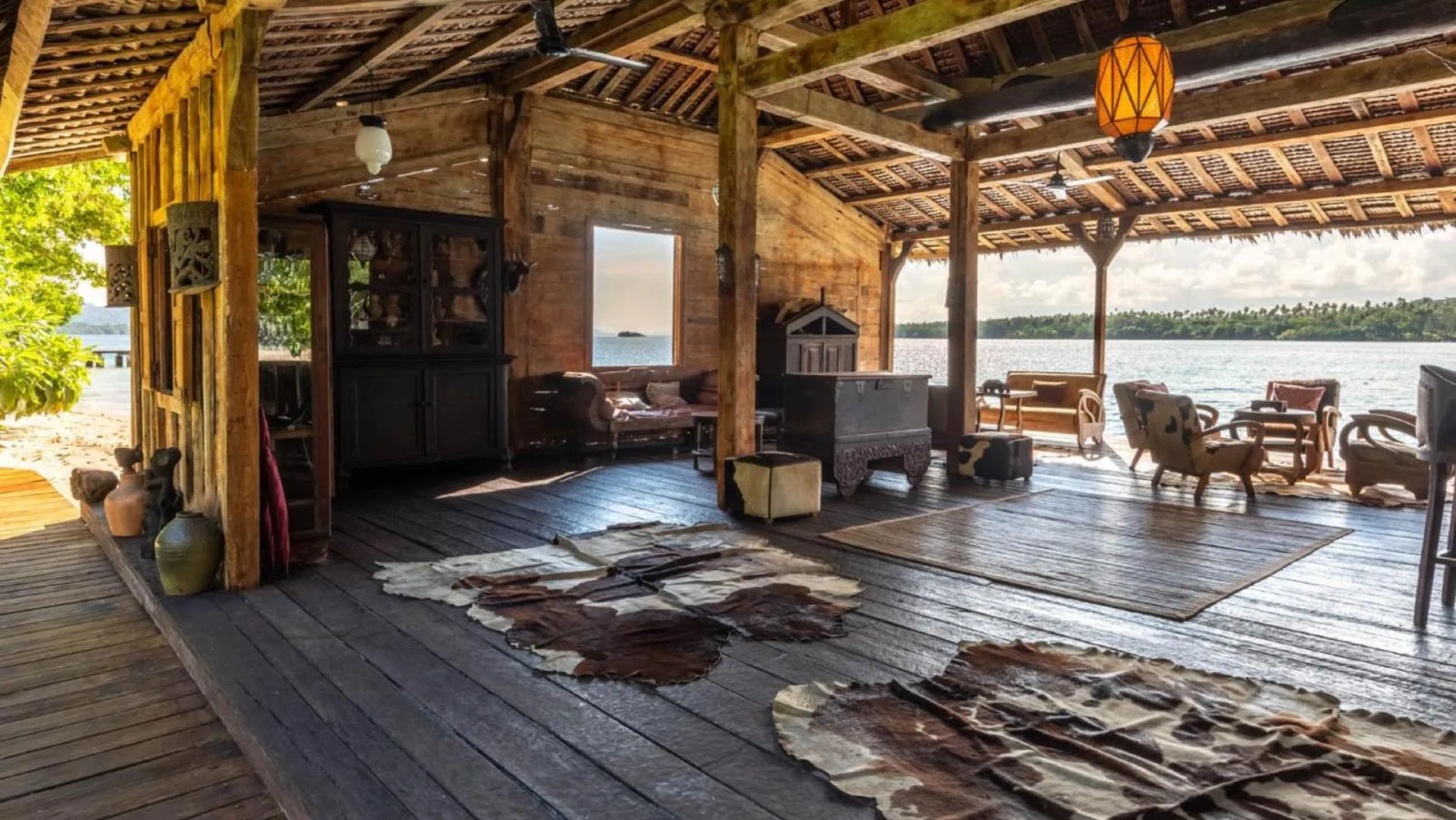 Property building in Ratua Private Island Resort