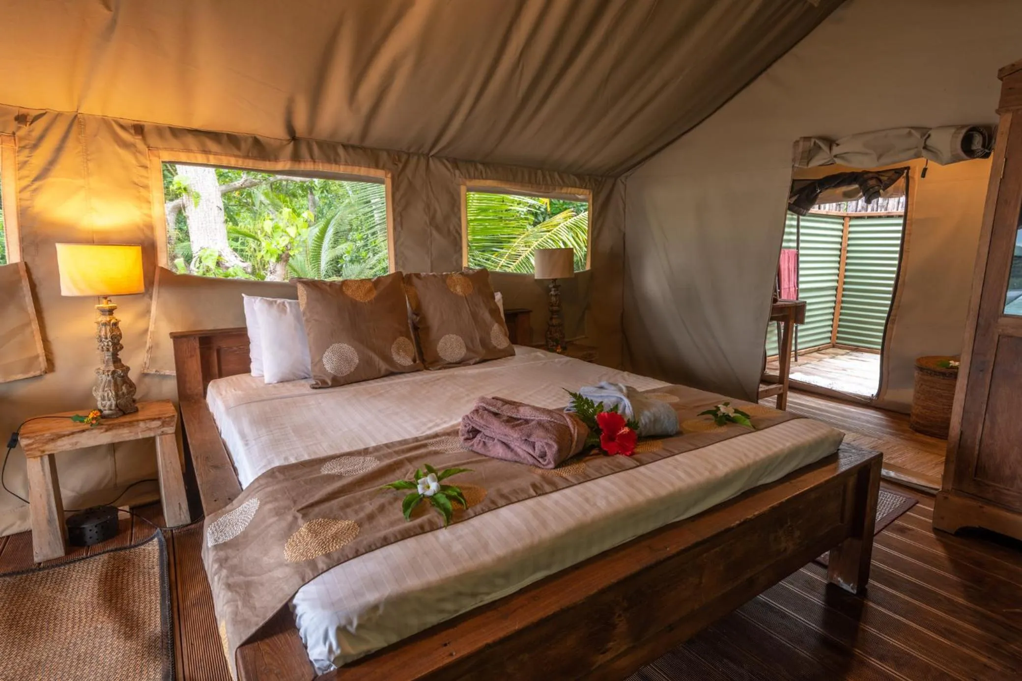 Bedroom, Bed in Ratua Private Island Resort