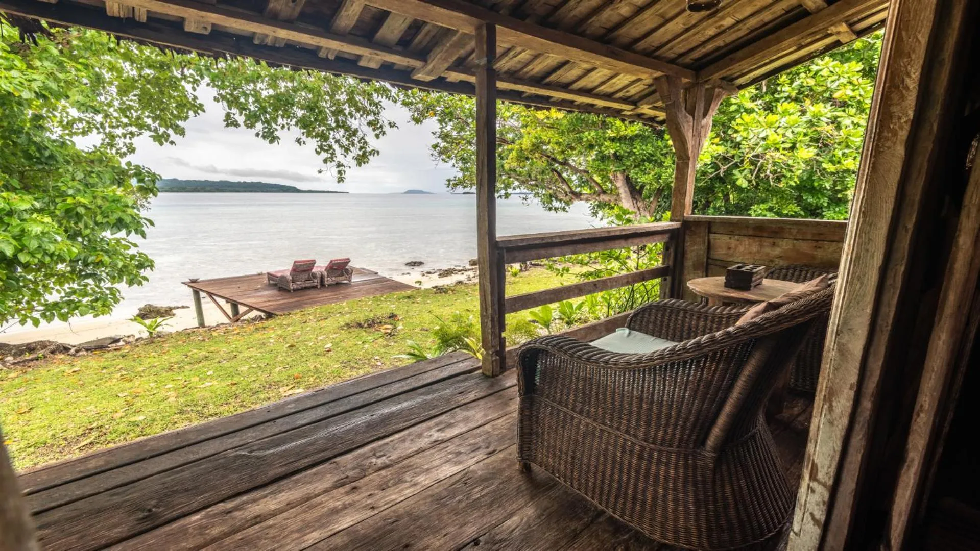 Balcony/Terrace in Ratua Private Island Resort
