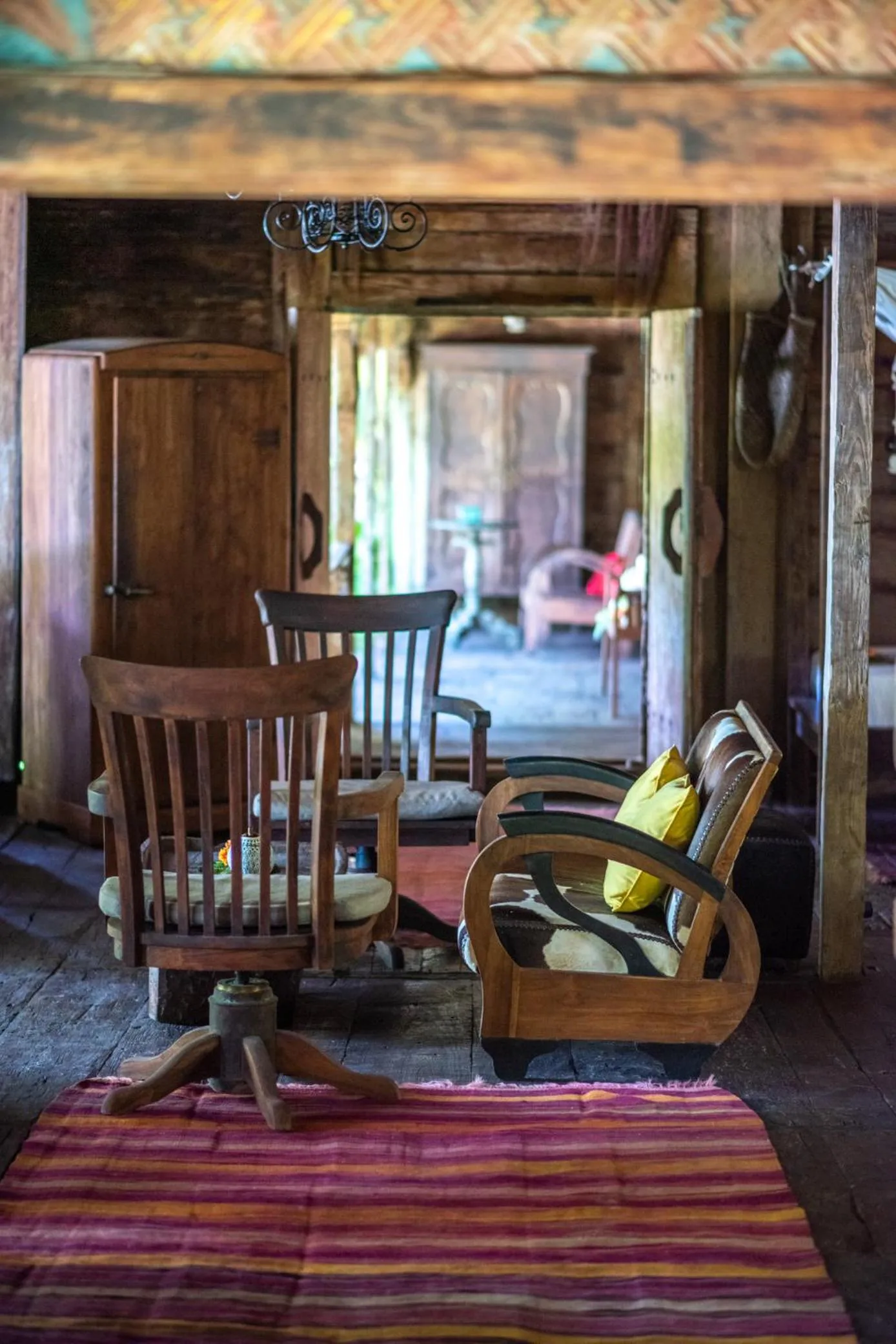 Living room in Ratua Private Island Resort