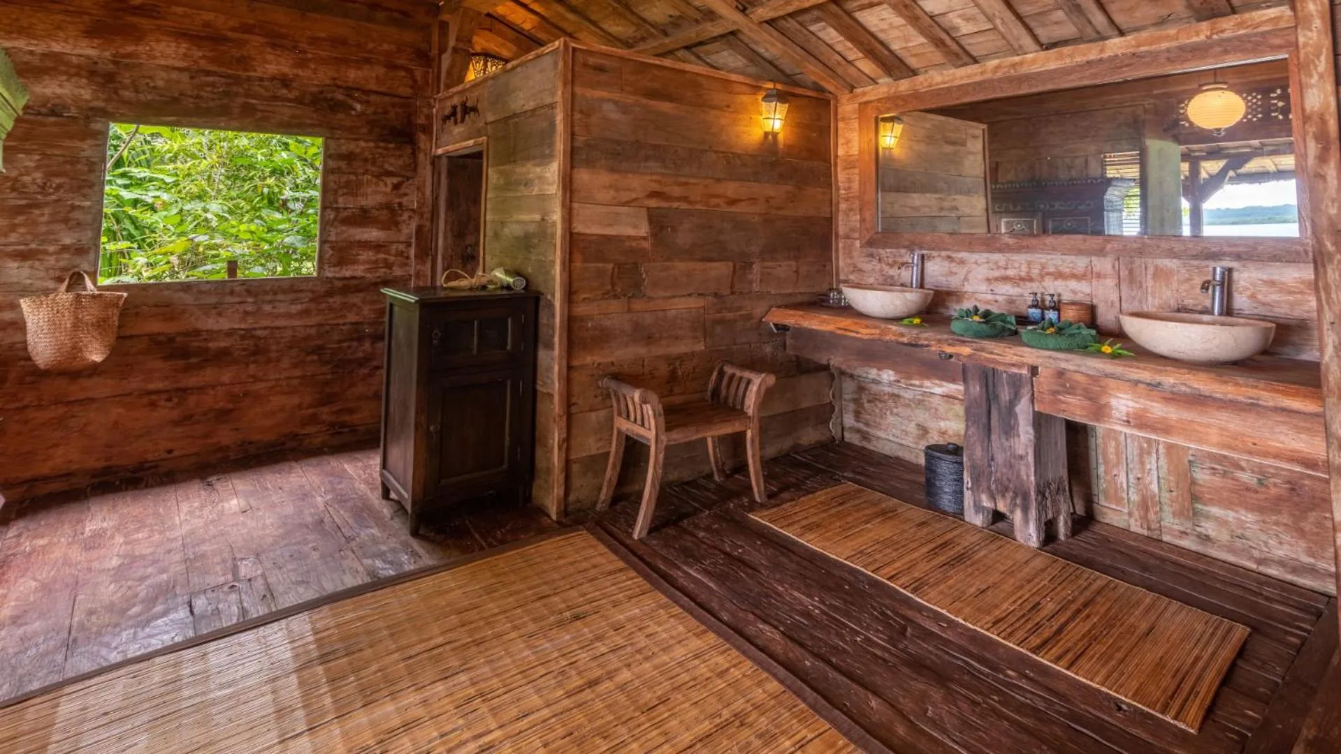 Bathroom in Ratua Private Island Resort