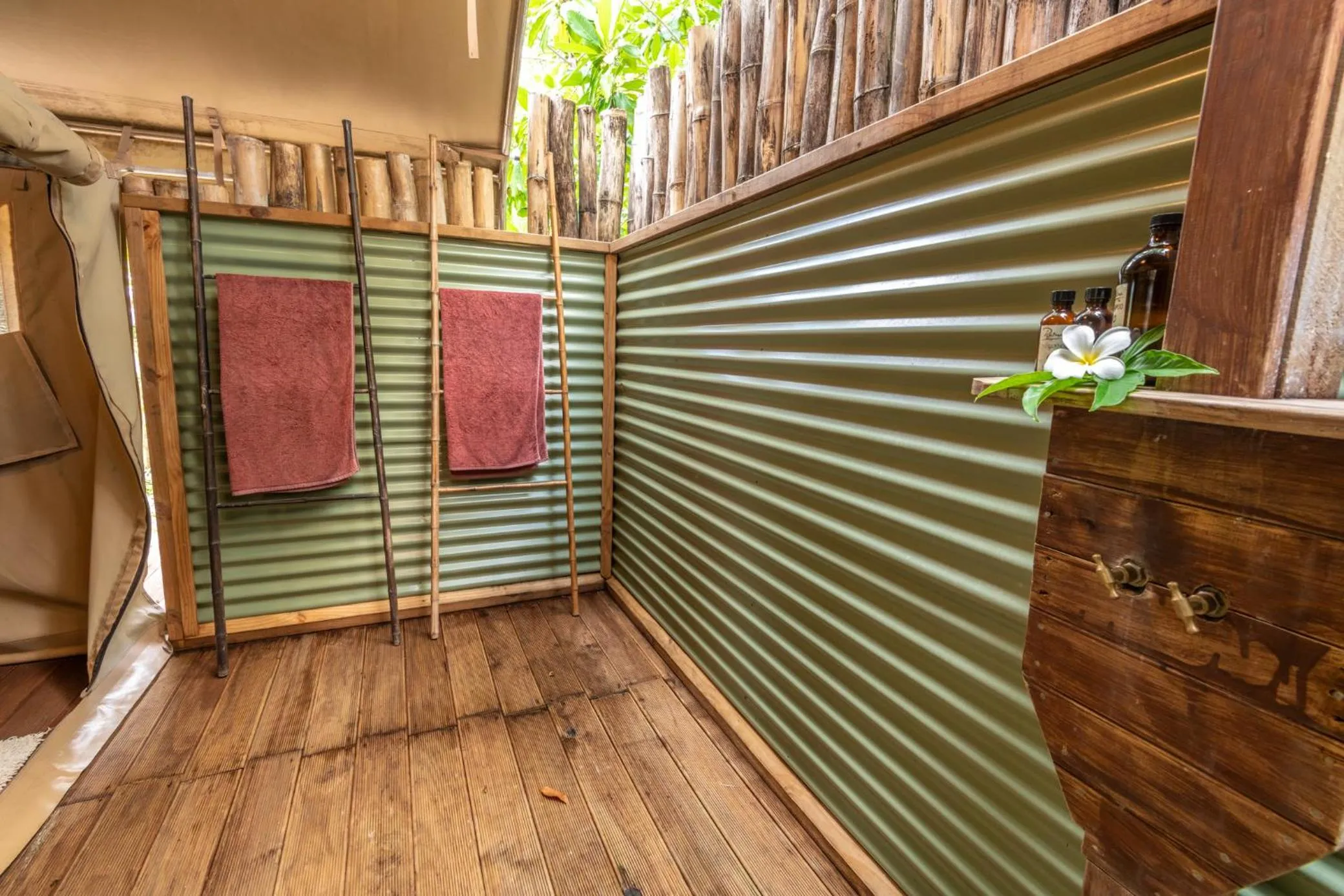 Bathroom in Ratua Private Island Resort