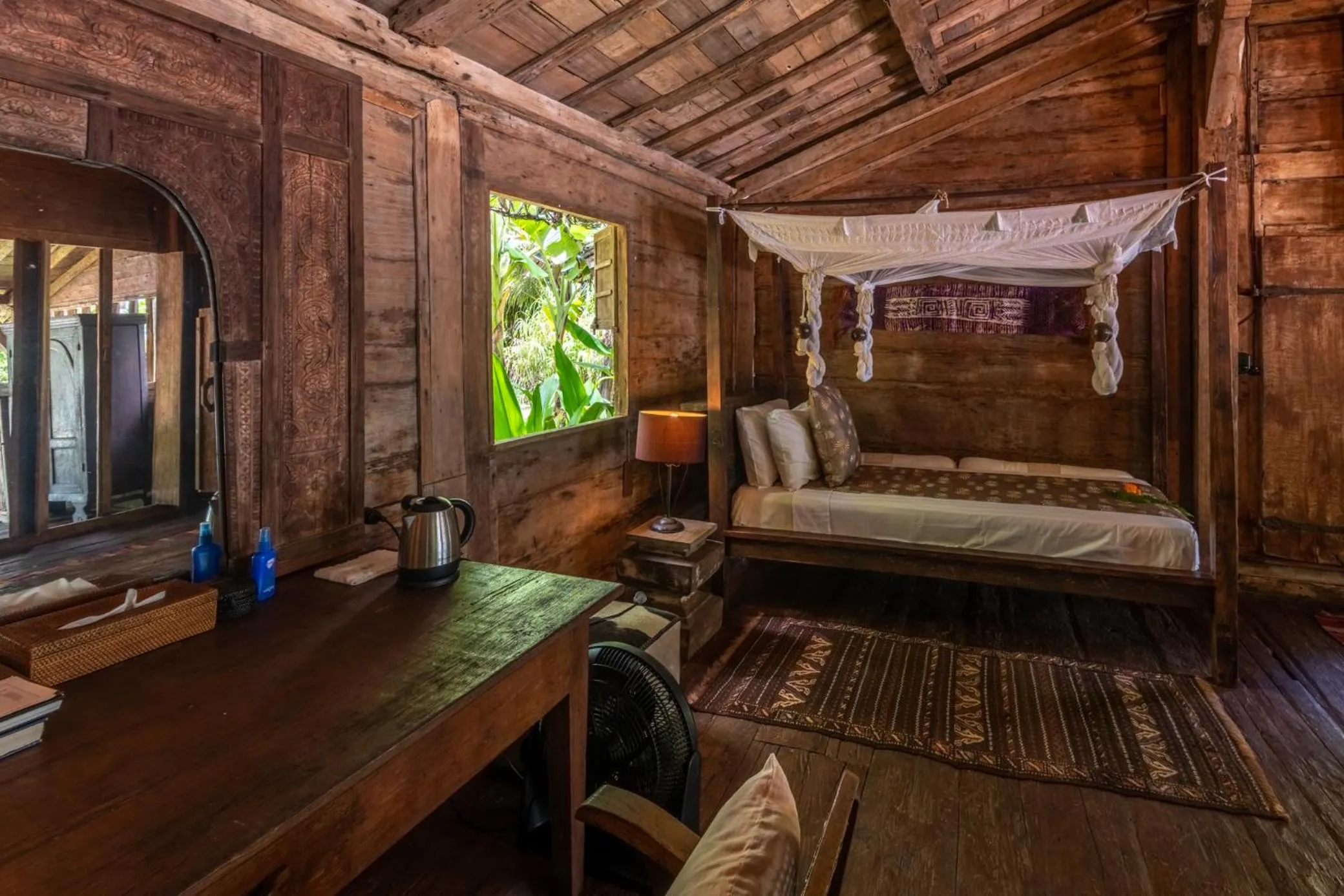 Bedroom in Ratua Private Island Resort