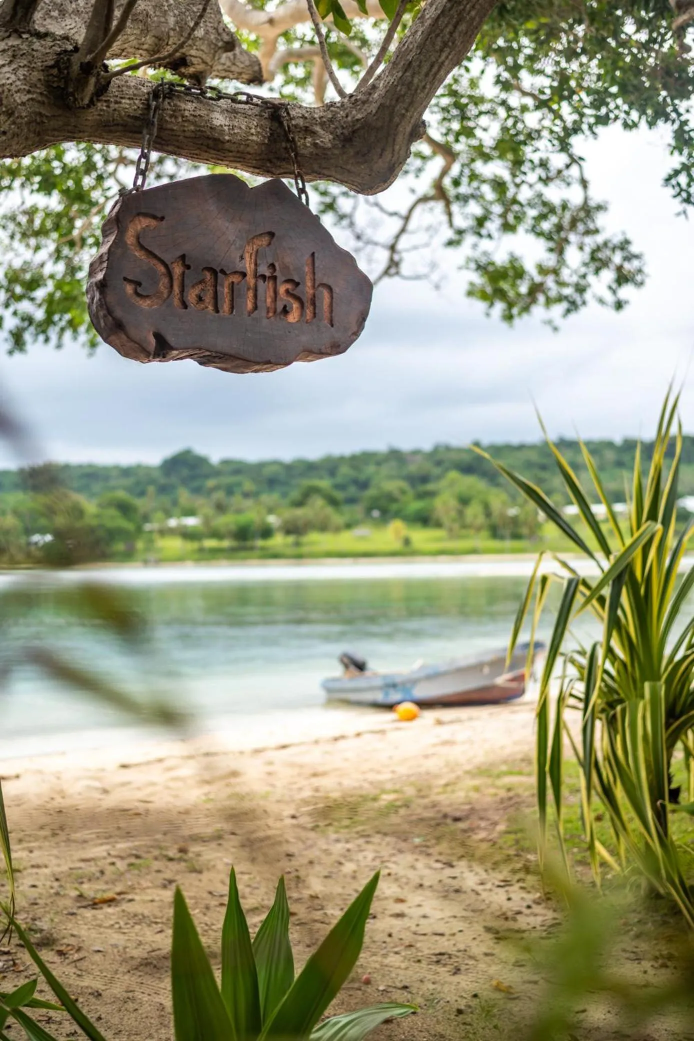 Beach in Ratua Private Island Resort