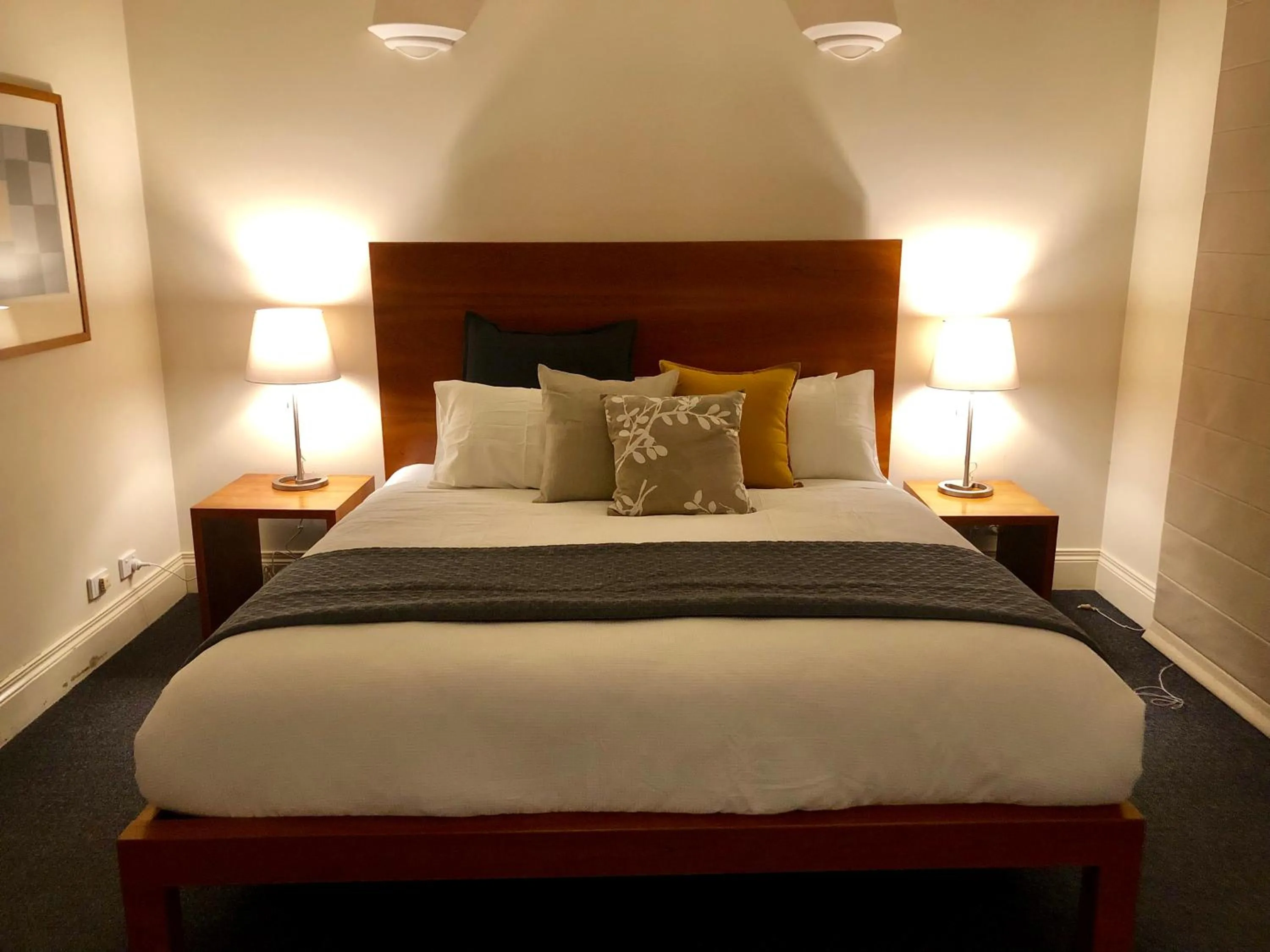 Bed in Lochiel Luxury Accommodation