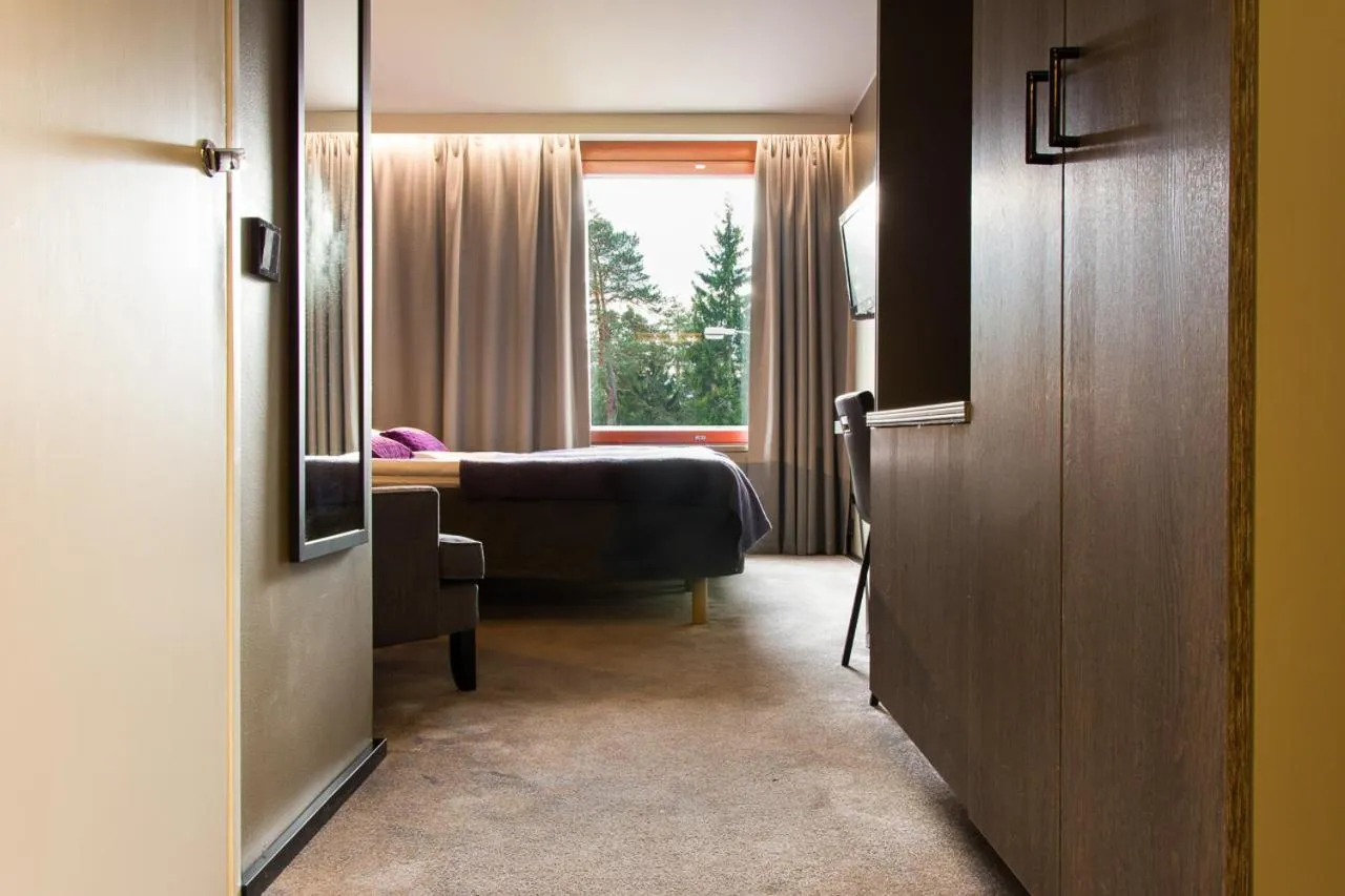 Bed in Hotel Korpilampi