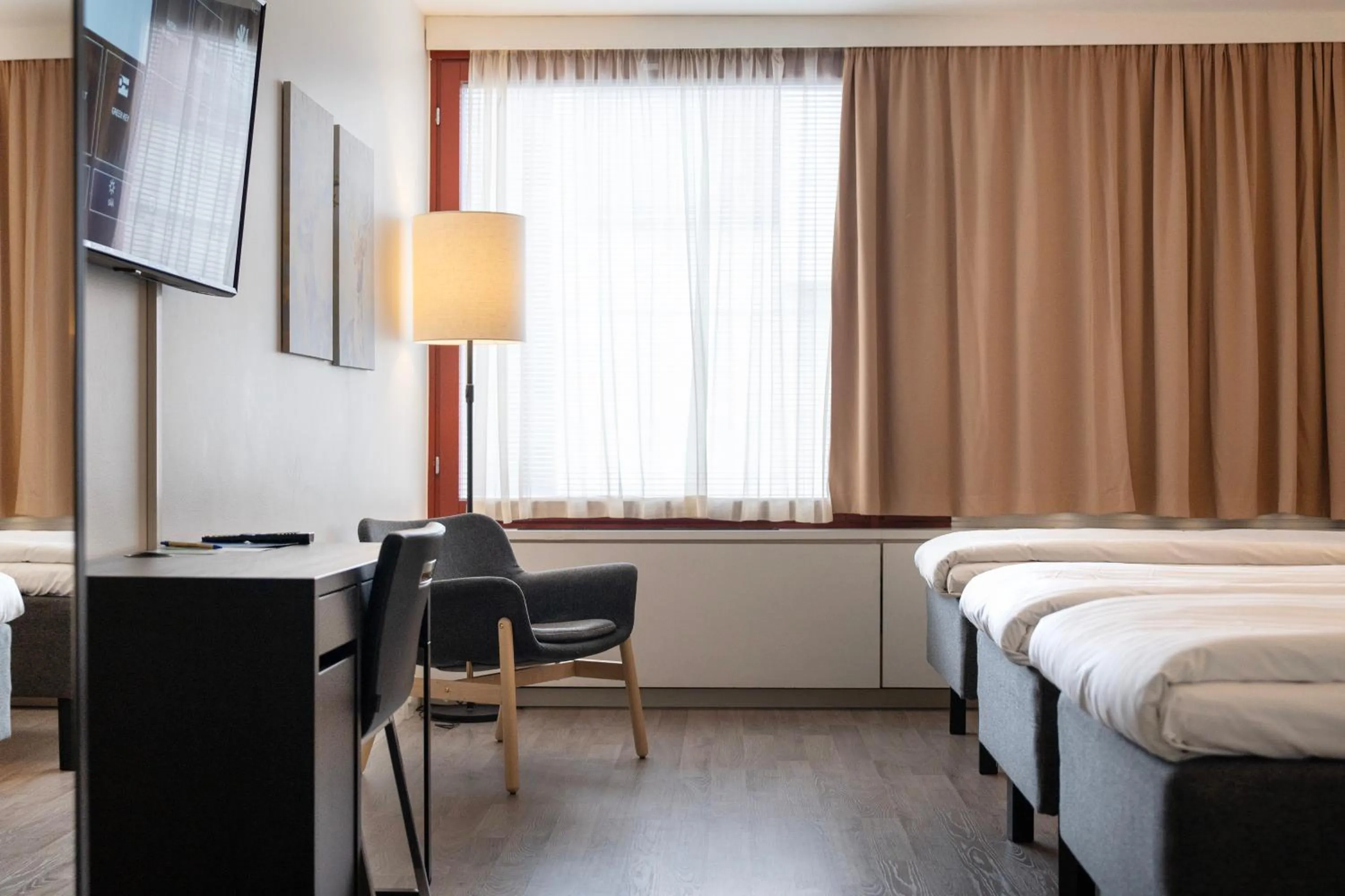 Bed in Hotel Korpilampi