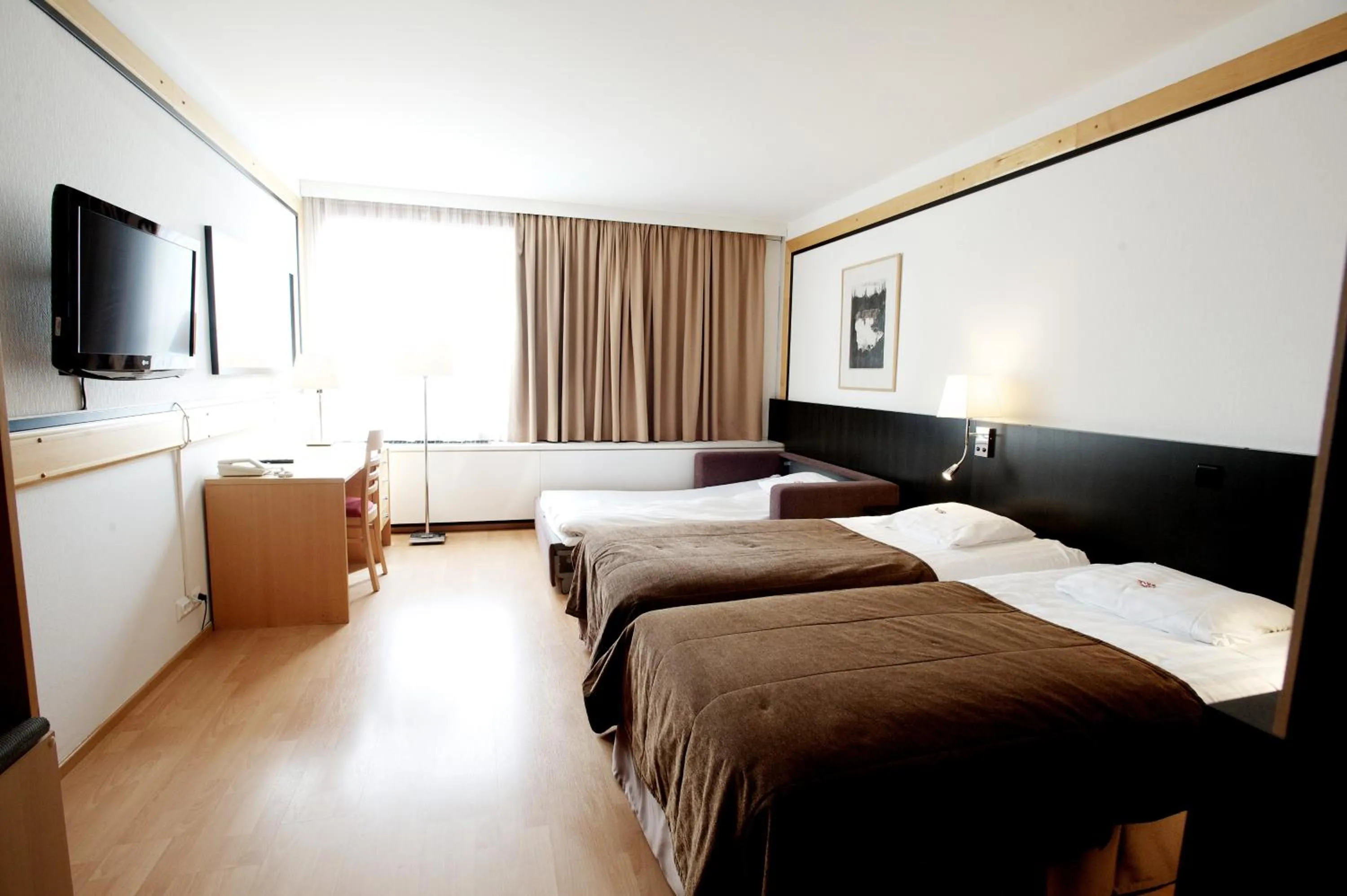 Bed in Hotel Korpilampi