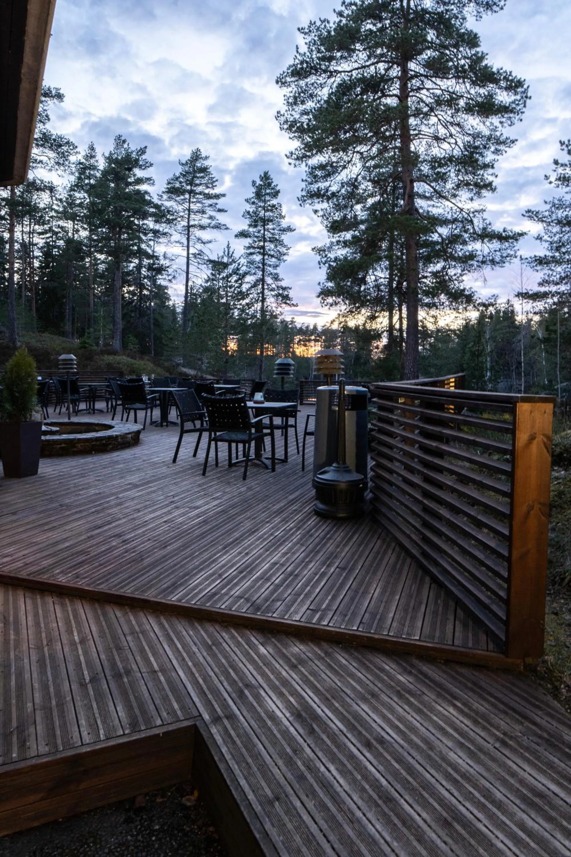 Patio in Hotel Korpilampi