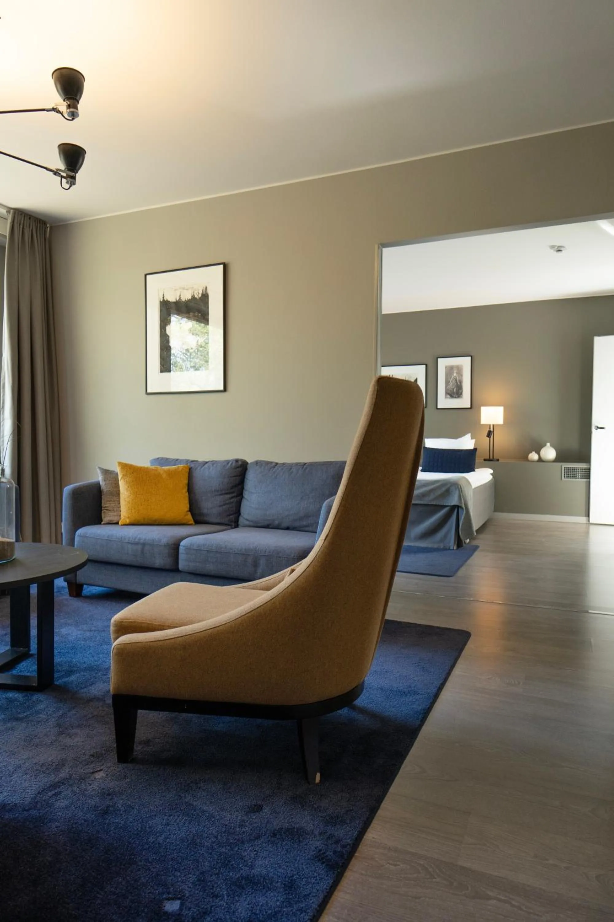 Living room in Hotel Korpilampi