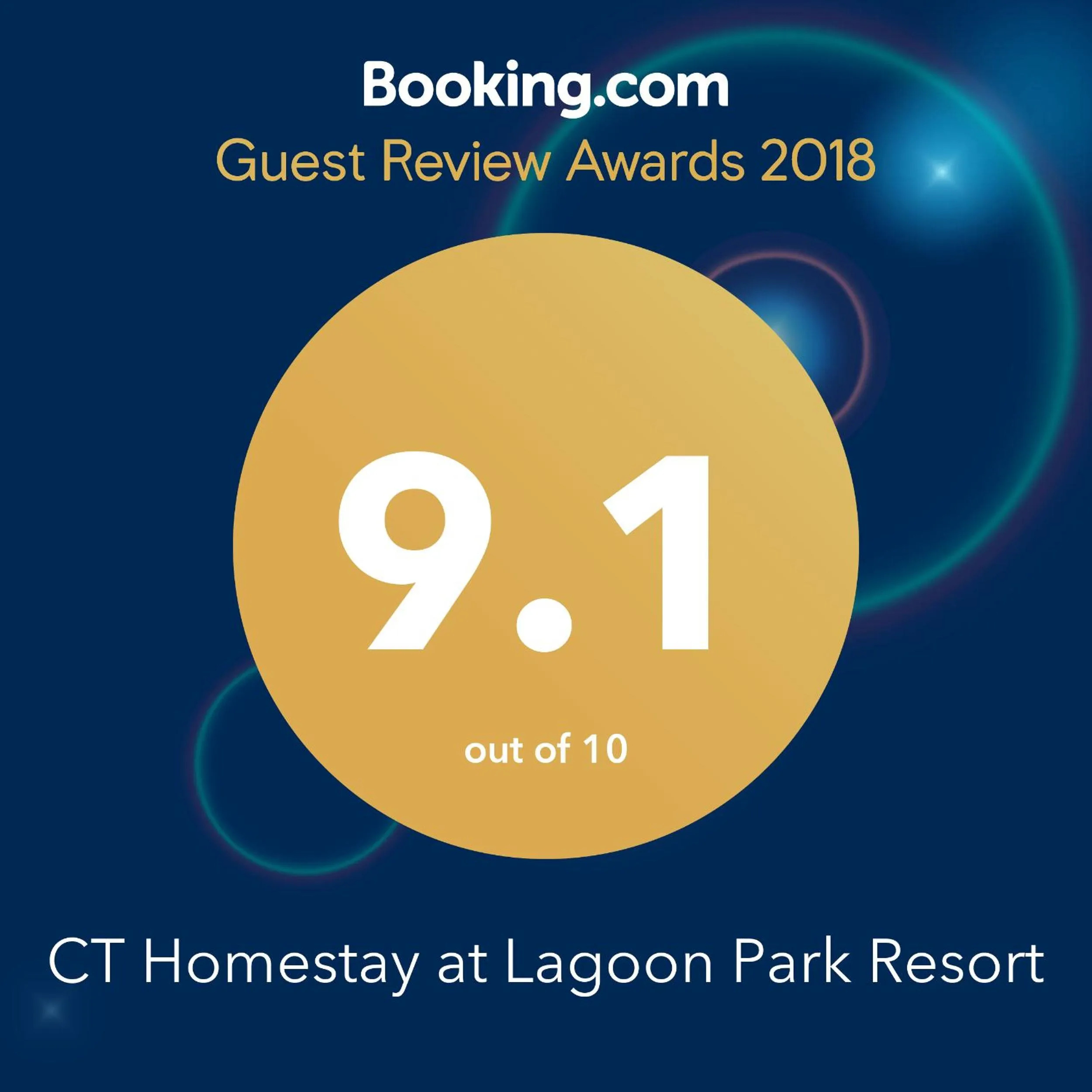 Certificate/Award in CT Homestay at Lagoon Park Resort