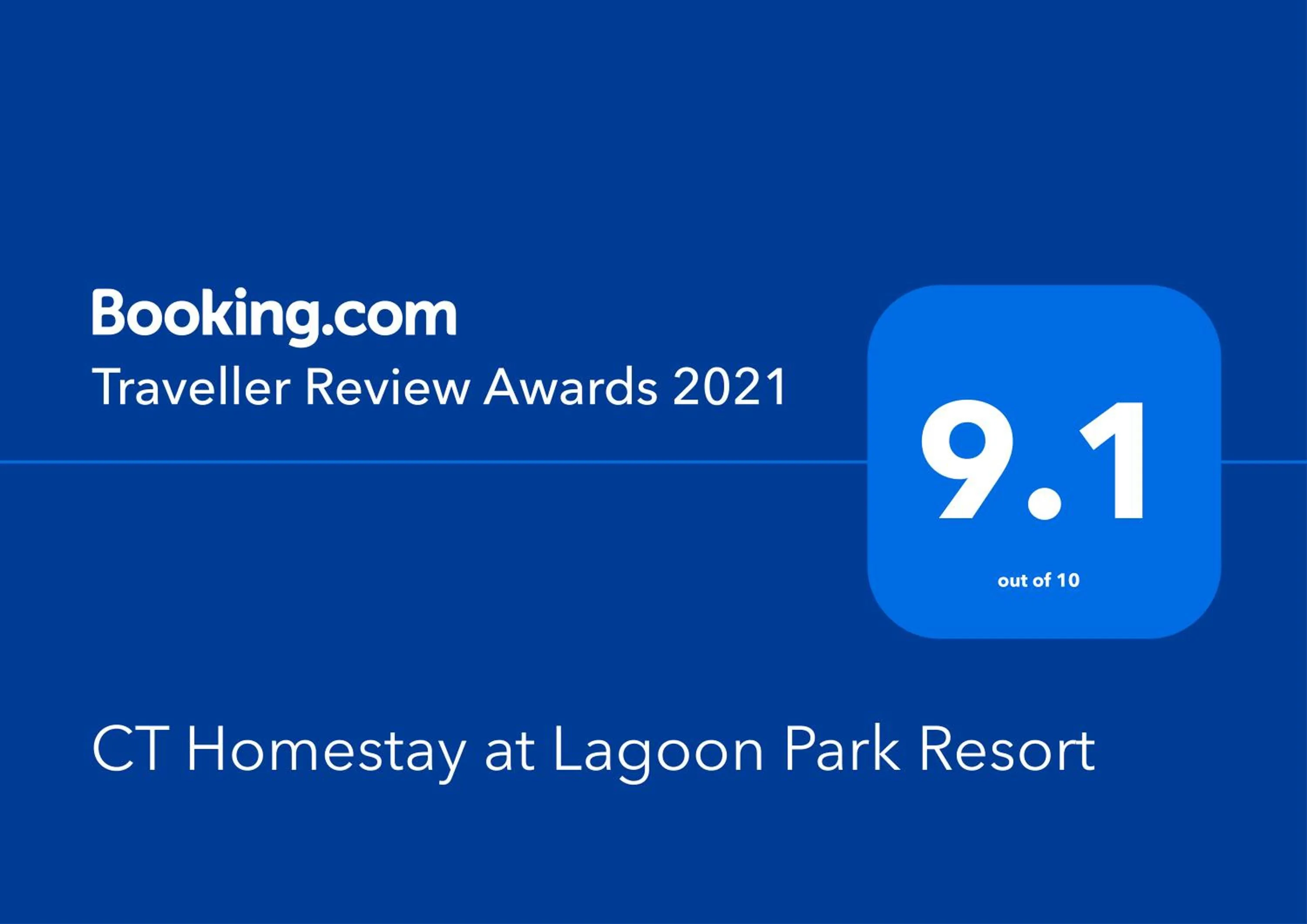 Certificate/Award in CT Homestay at Lagoon Park Resort