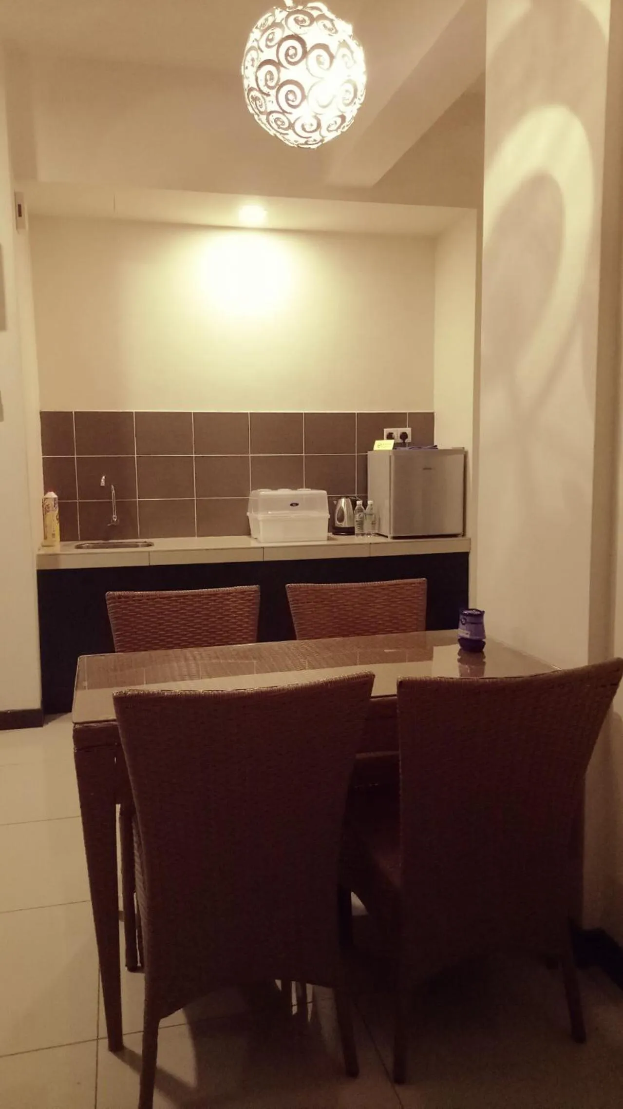 Kitchen or kitchenette in CT Homestay at Lagoon Park Resort