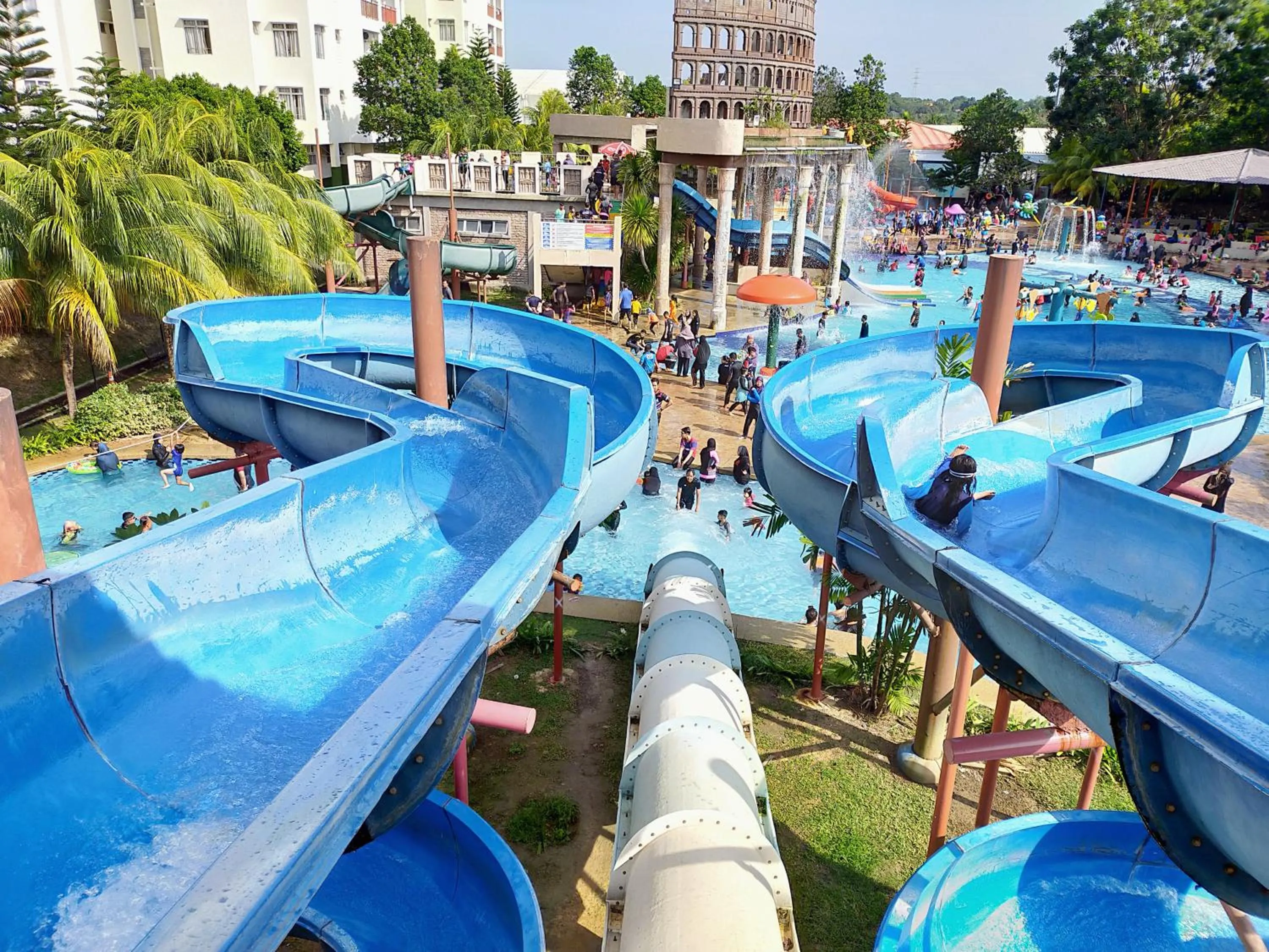 Aqua park in CT Homestay at Lagoon Park Resort