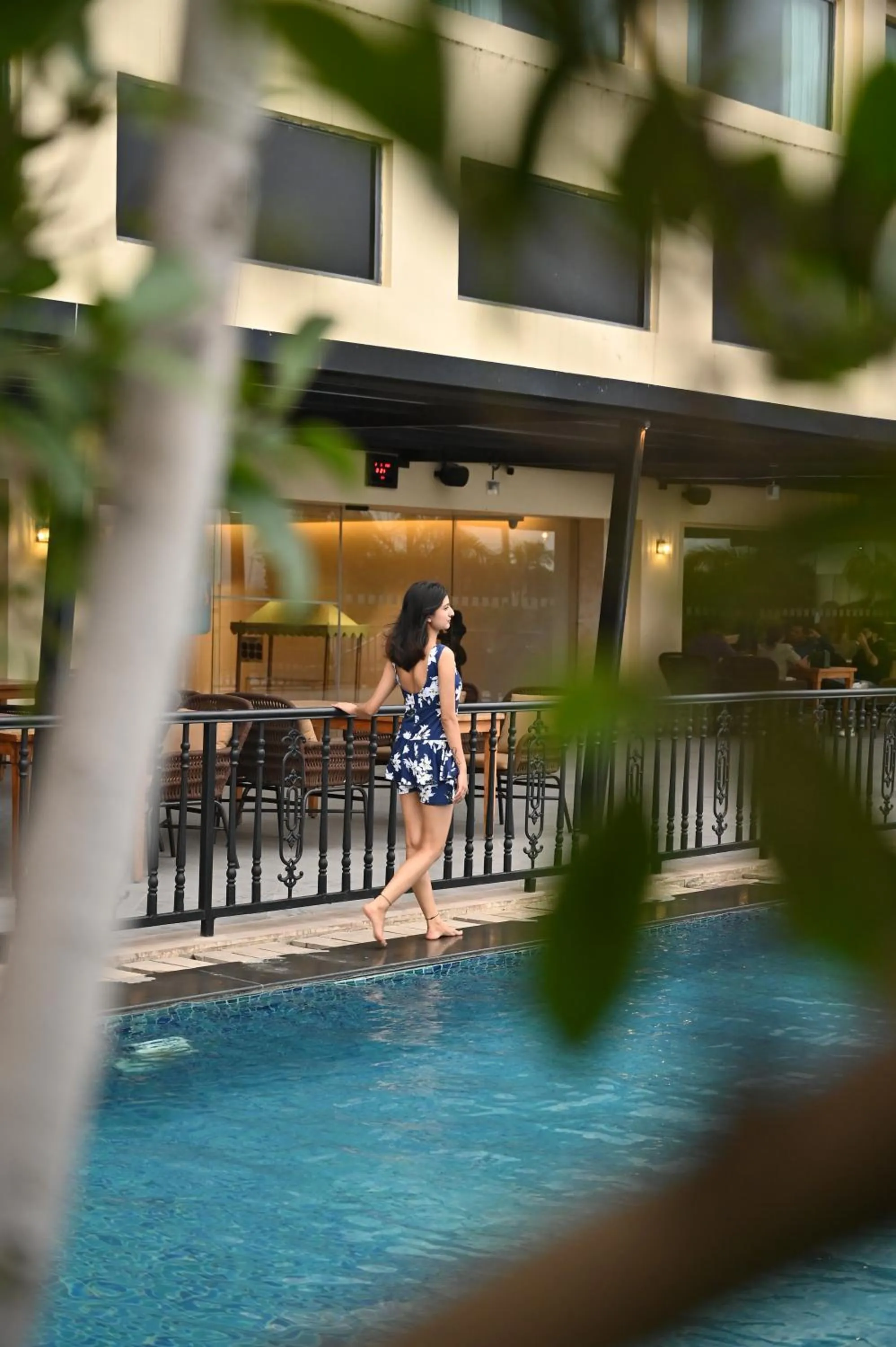 Swimming pool in Holiday Inn New Delhi Mayur Vihar Noida by IHG