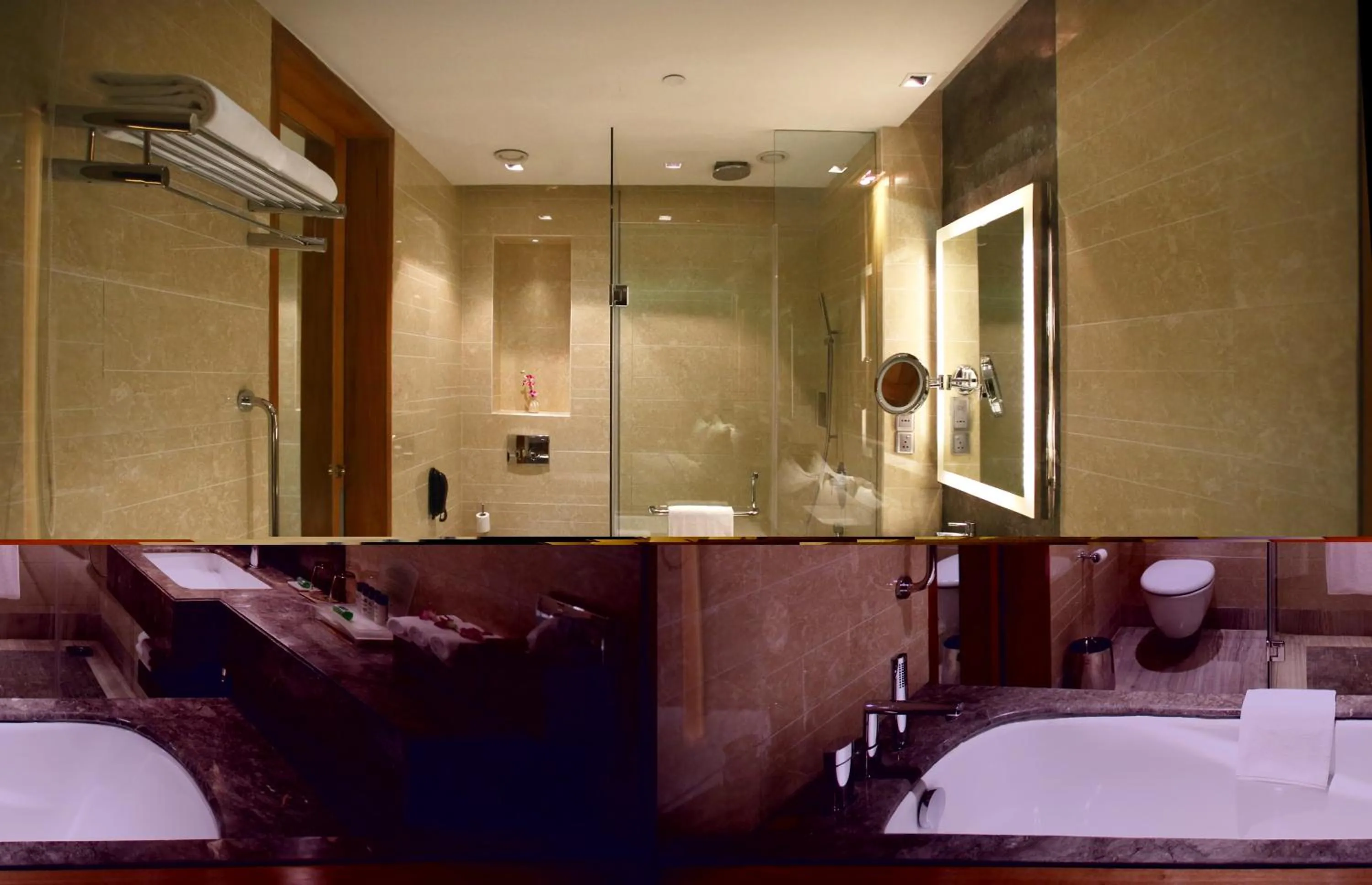 Bathroom in Holiday Inn New Delhi Mayur Vihar Noida by IHG