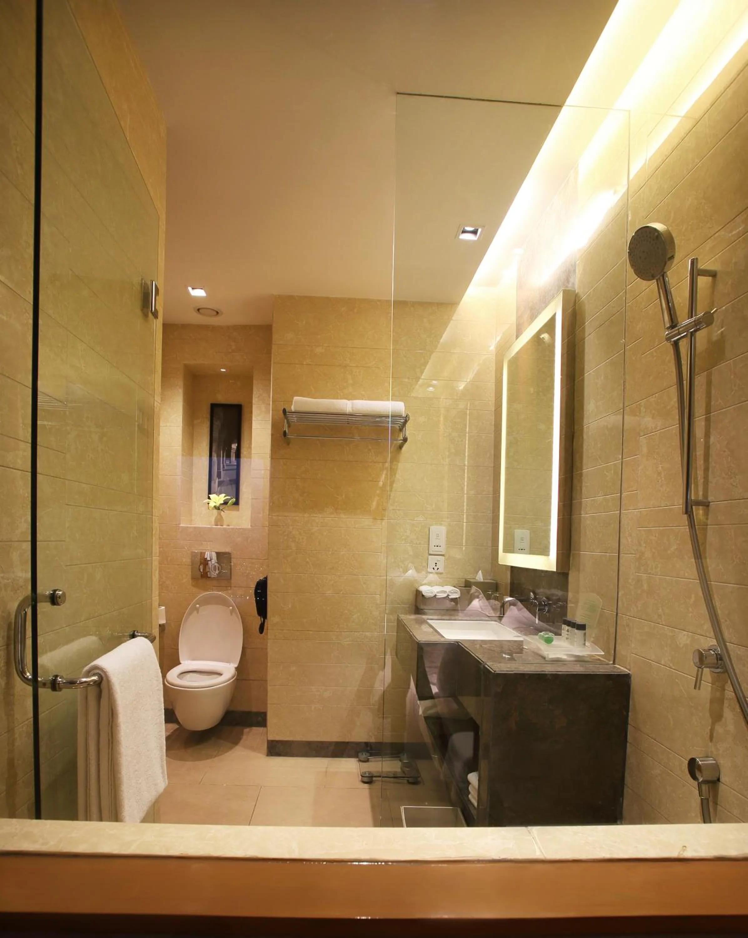 Bathroom in Holiday Inn New Delhi Mayur Vihar Noida by IHG