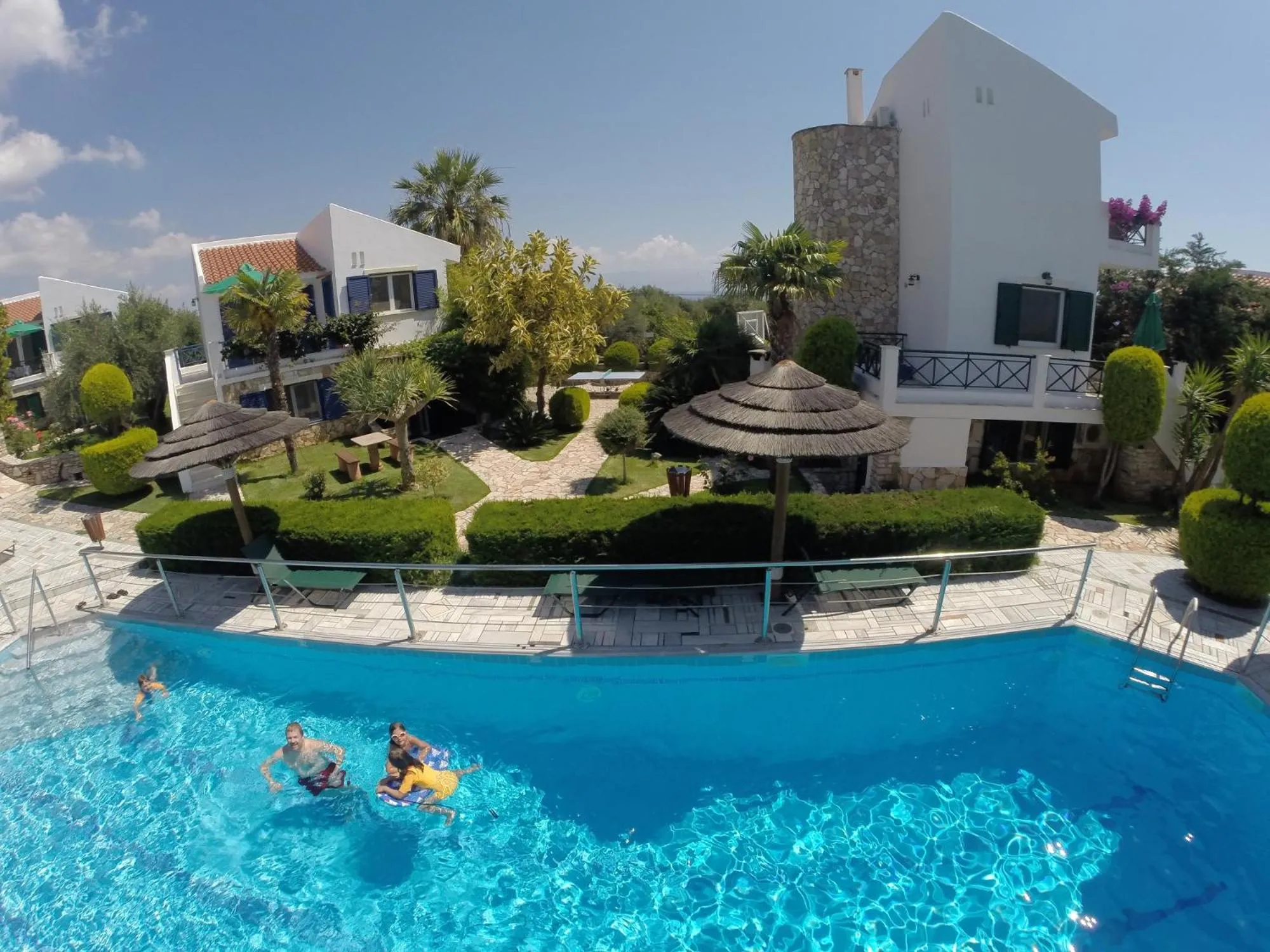 Swimming pool in Paris Village Apartments