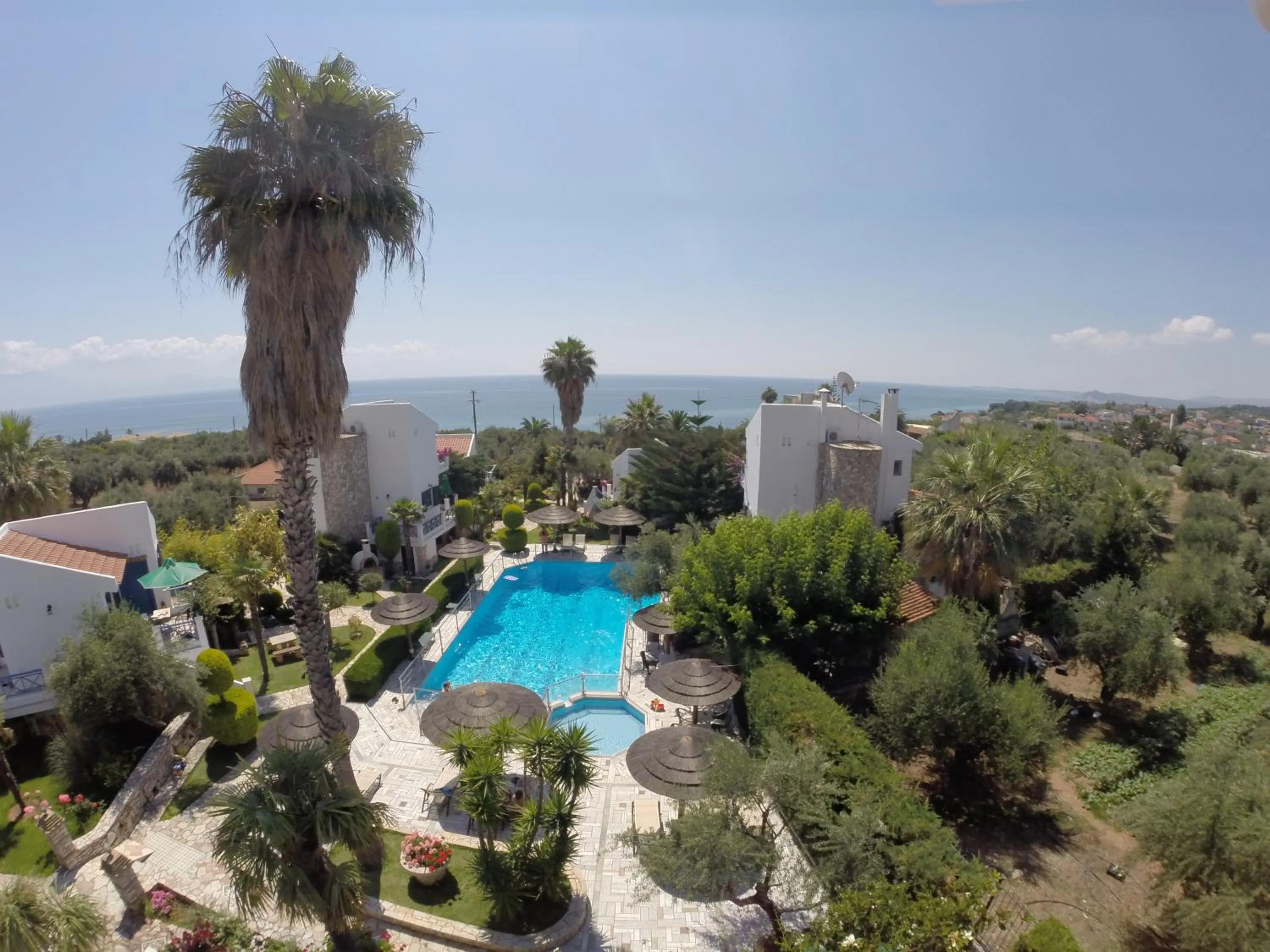Swimming pool in Paris Village Apartments