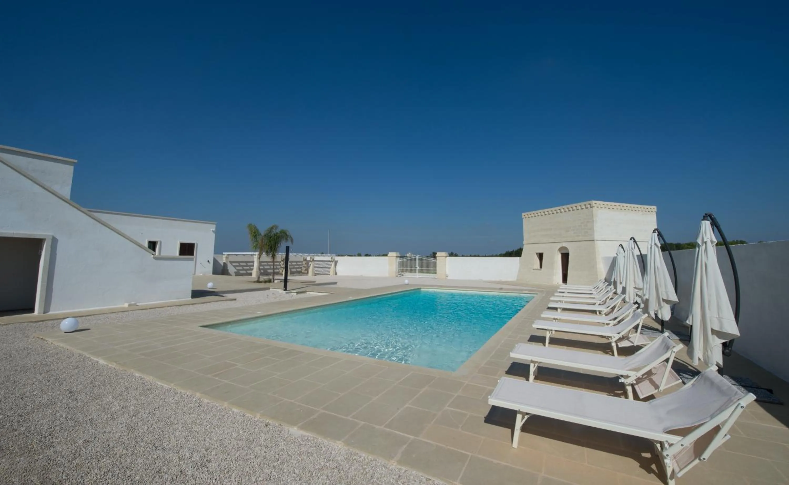 Swimming pool in Villa Lupia