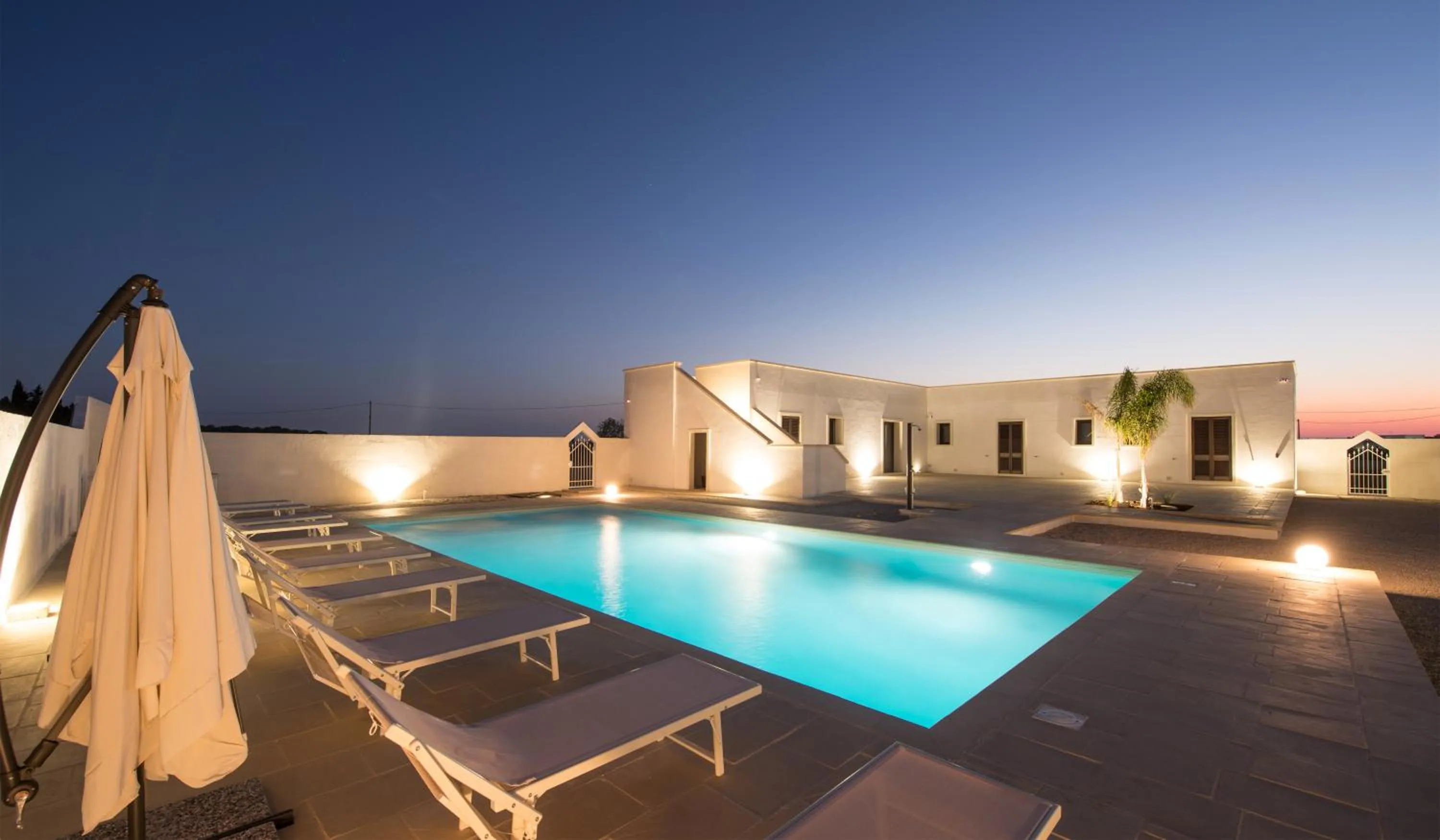 Garden view in Villa Lupia