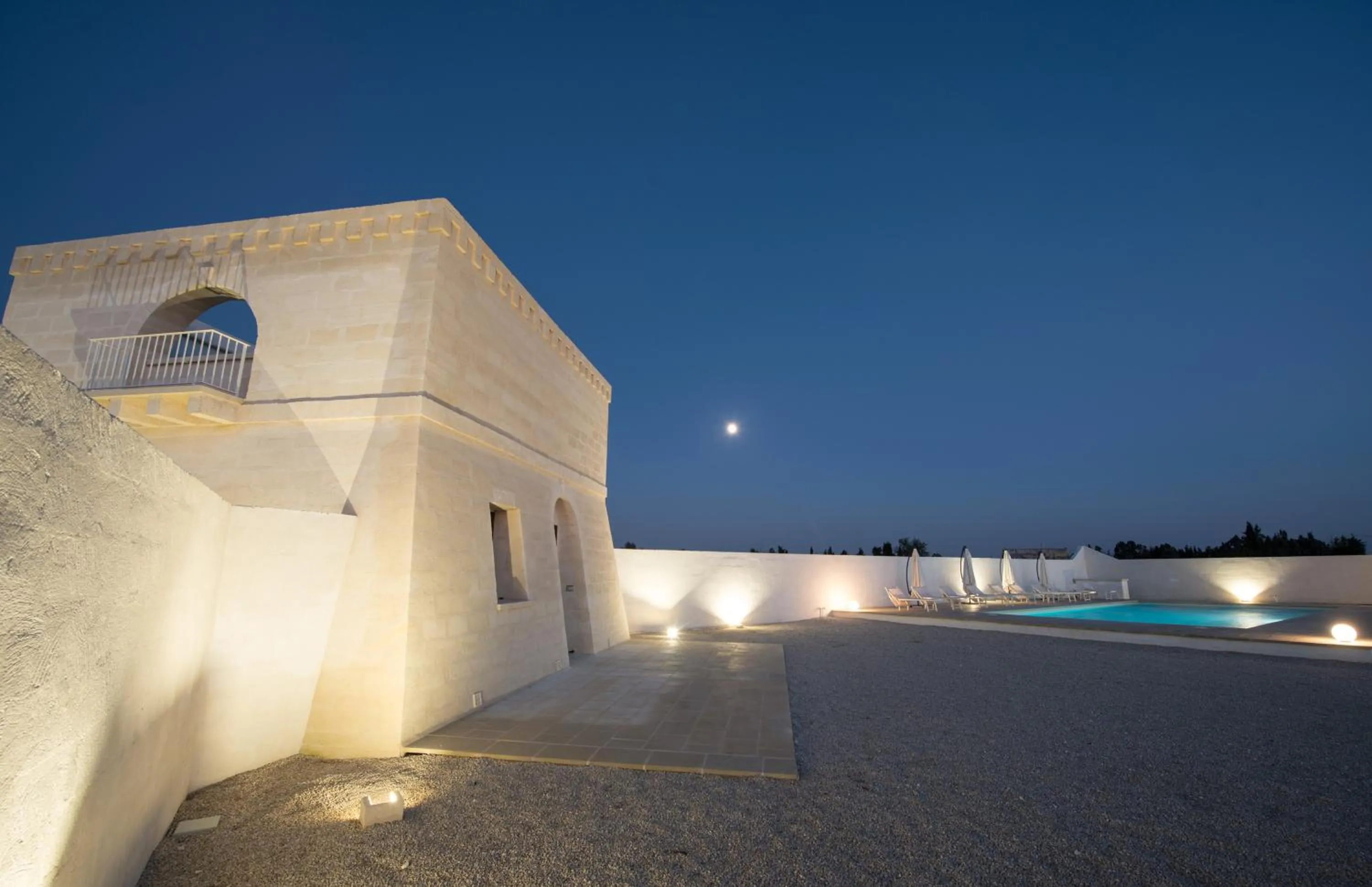 Garden view in Villa Lupia