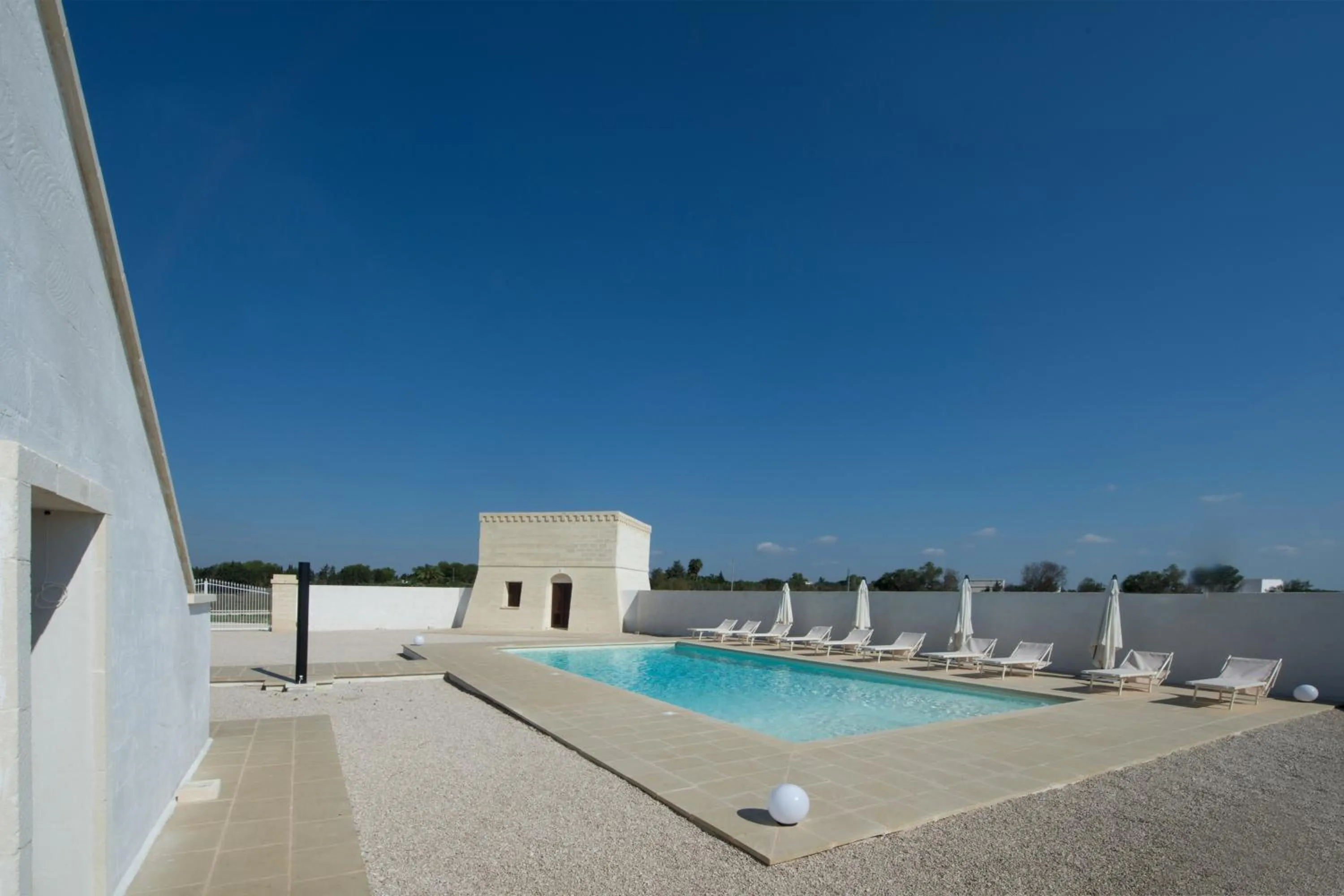 Swimming pool in Villa Lupia