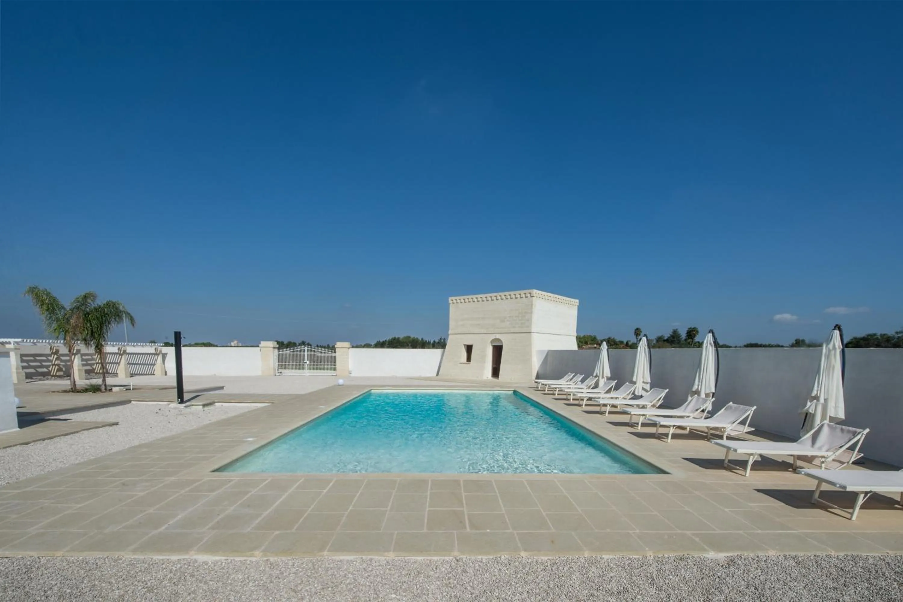 Garden view in Villa Lupia