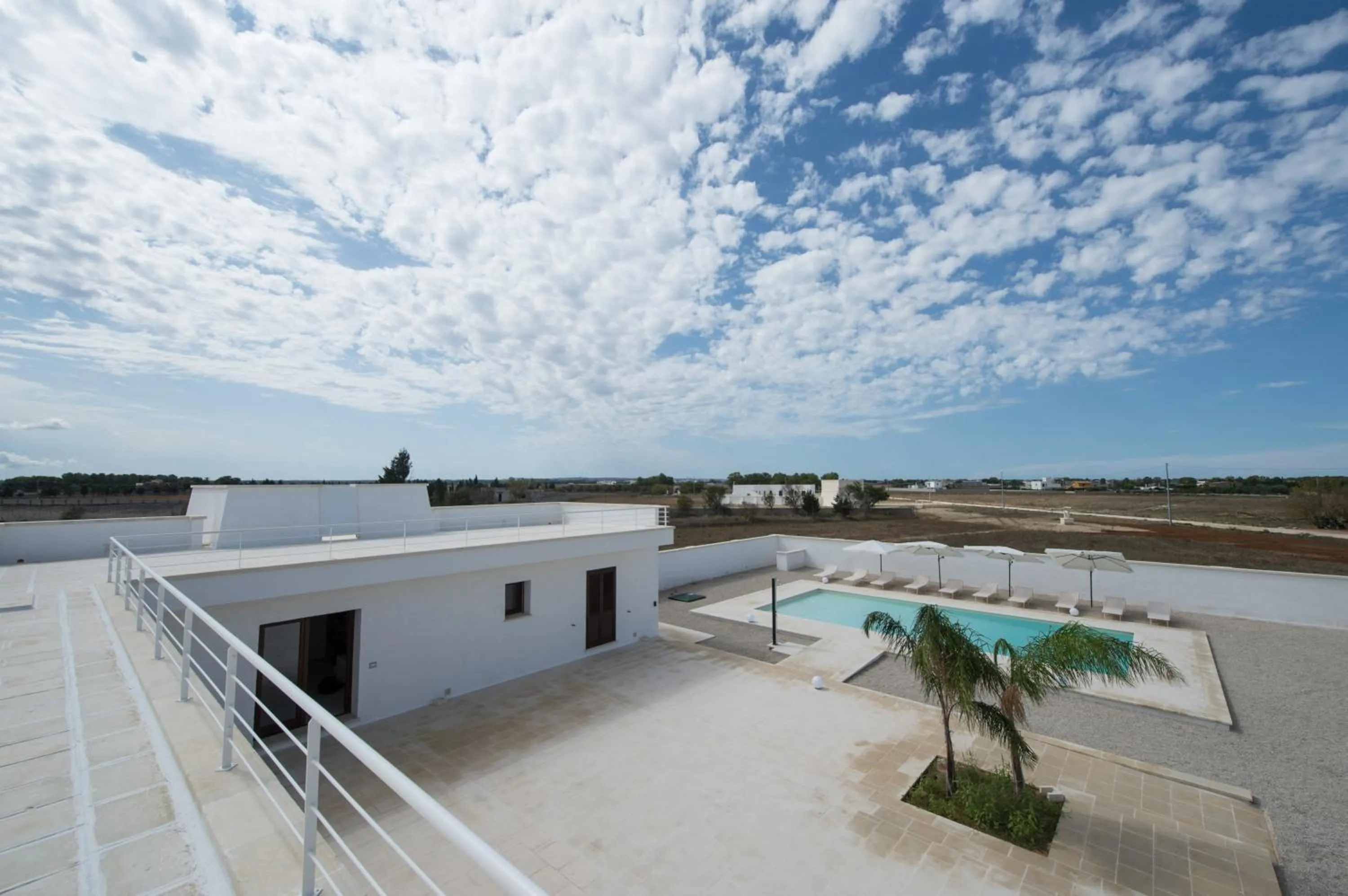 Garden view in Villa Lupia