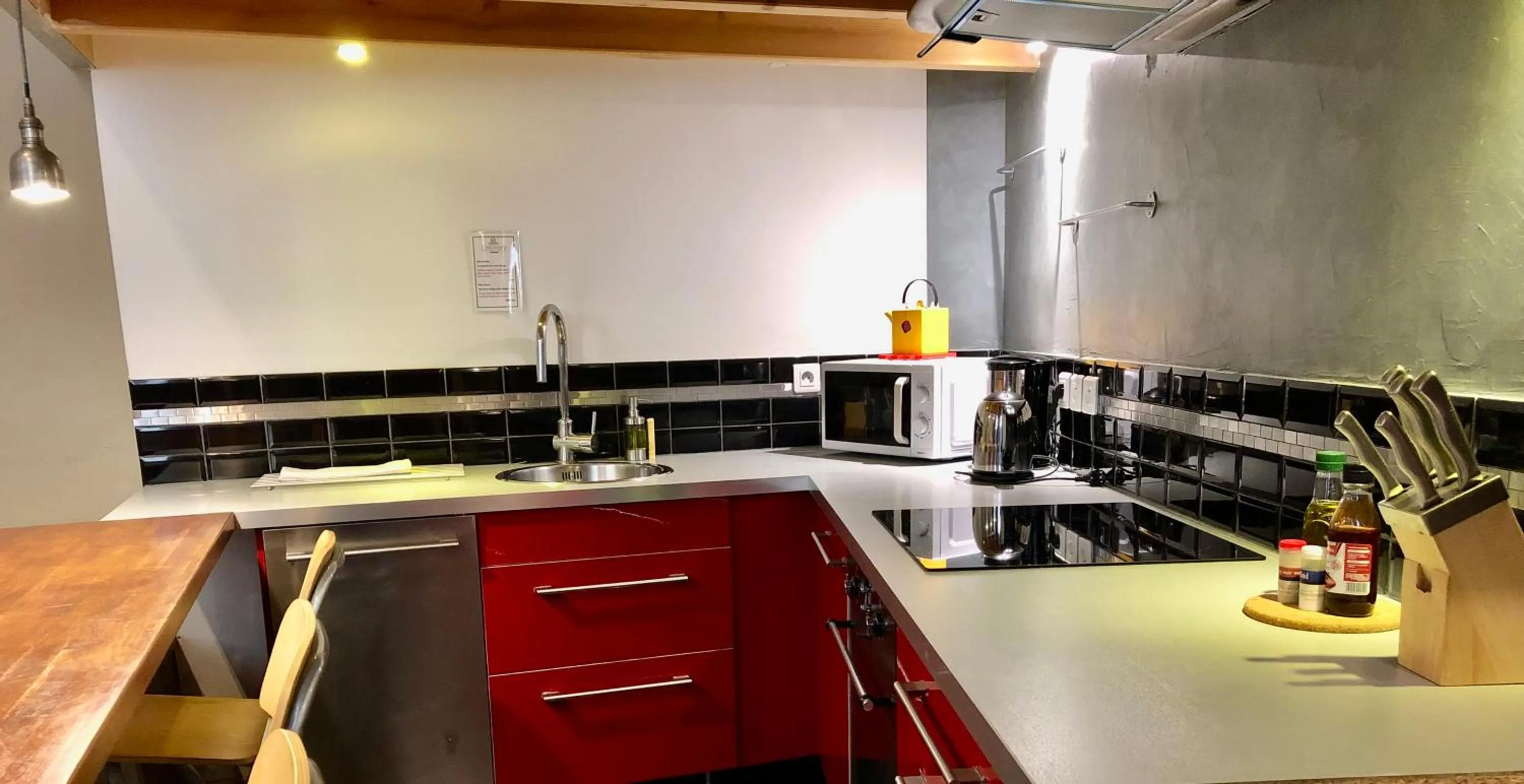 Kitchen or kitchenette in L'Apparthôtel Particulier Bordeaux