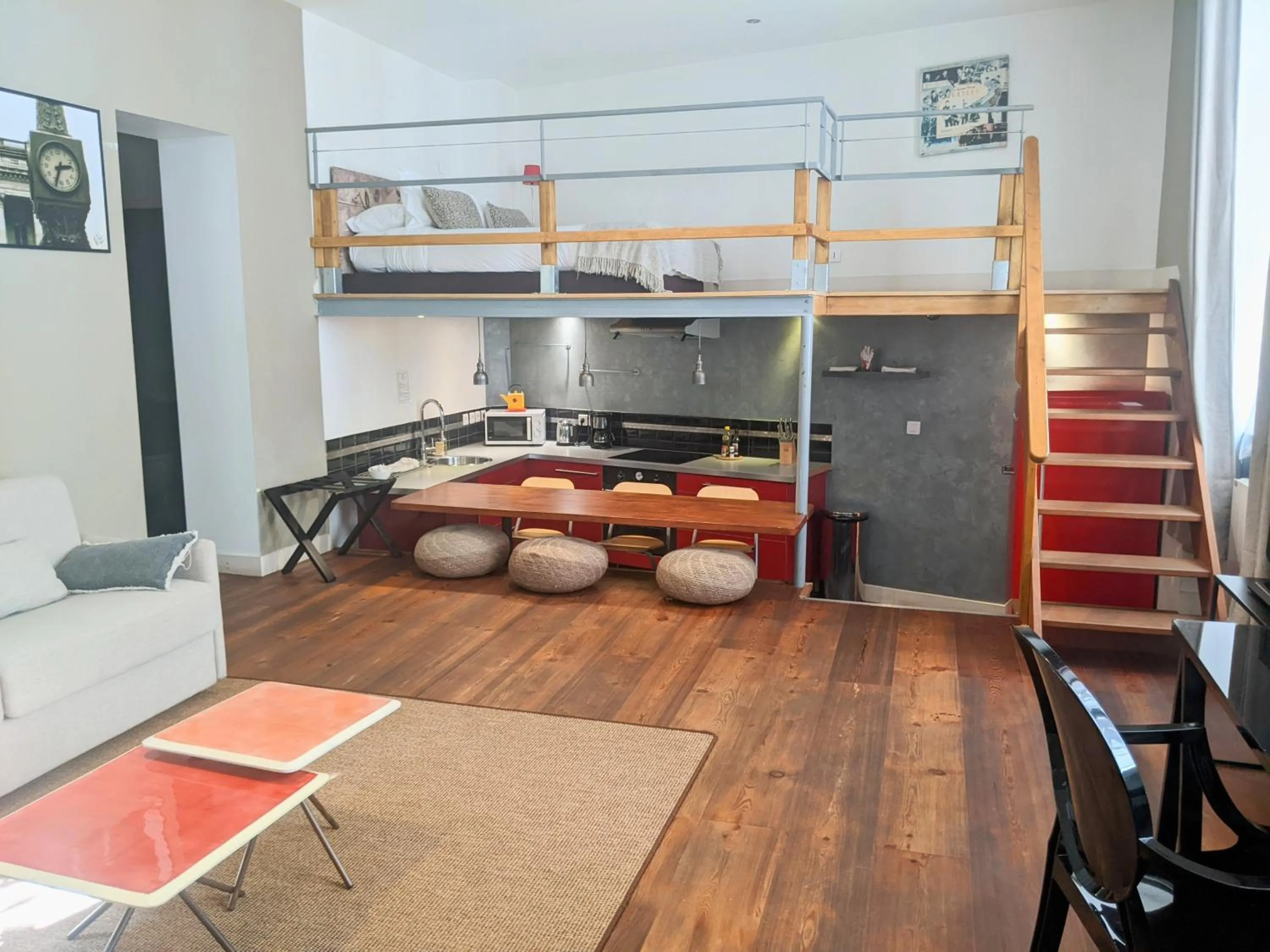 Kitchen or kitchenette in L'Apparthôtel Particulier Bordeaux