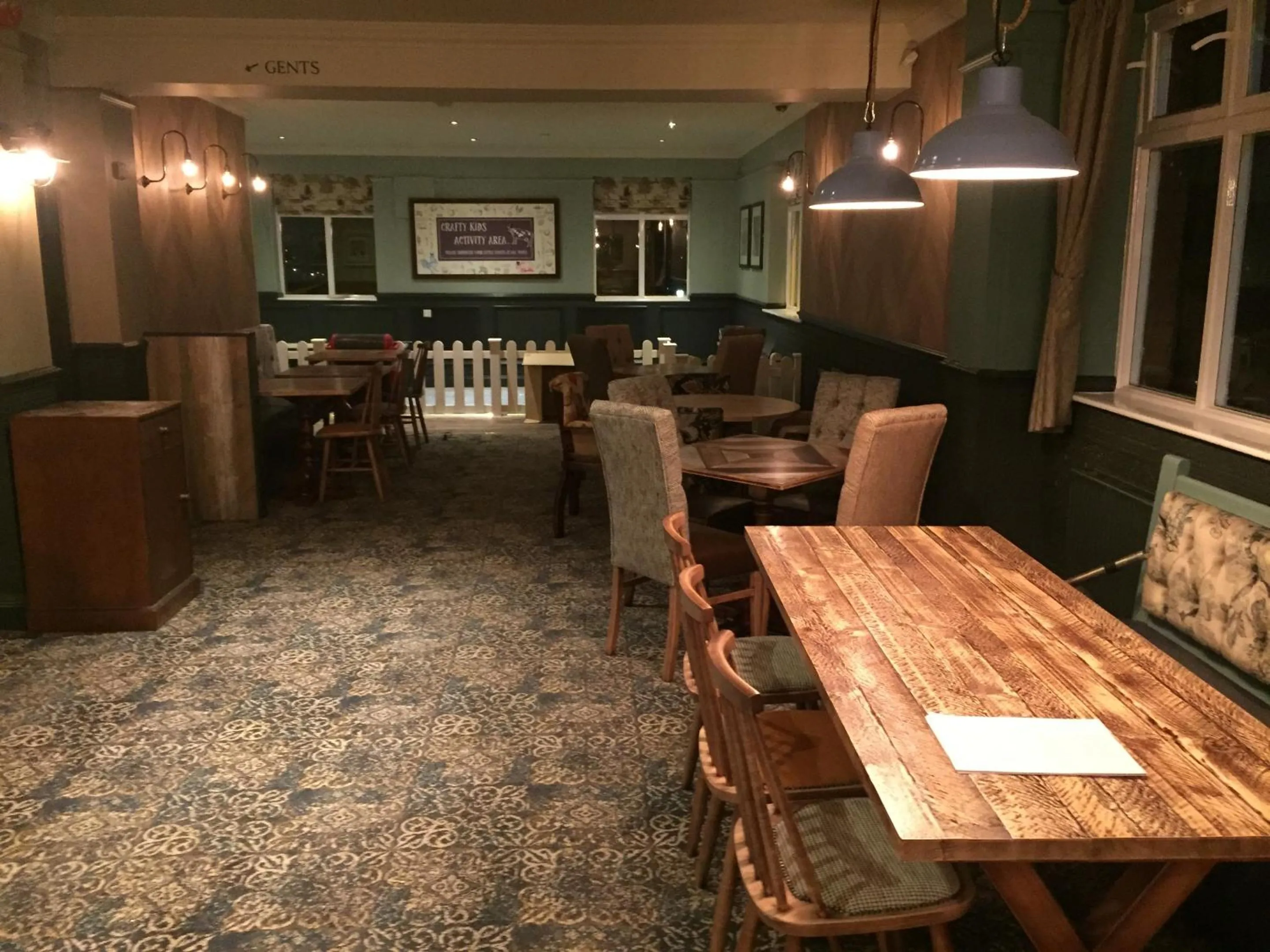 Lounge or bar in The Crafty Cow