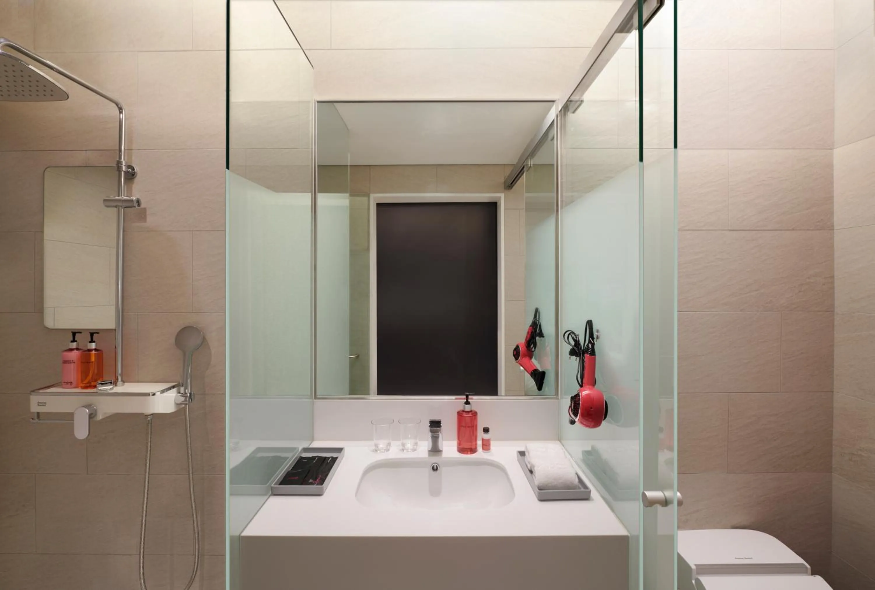 Bathroom in Moxy Seoul Insadong