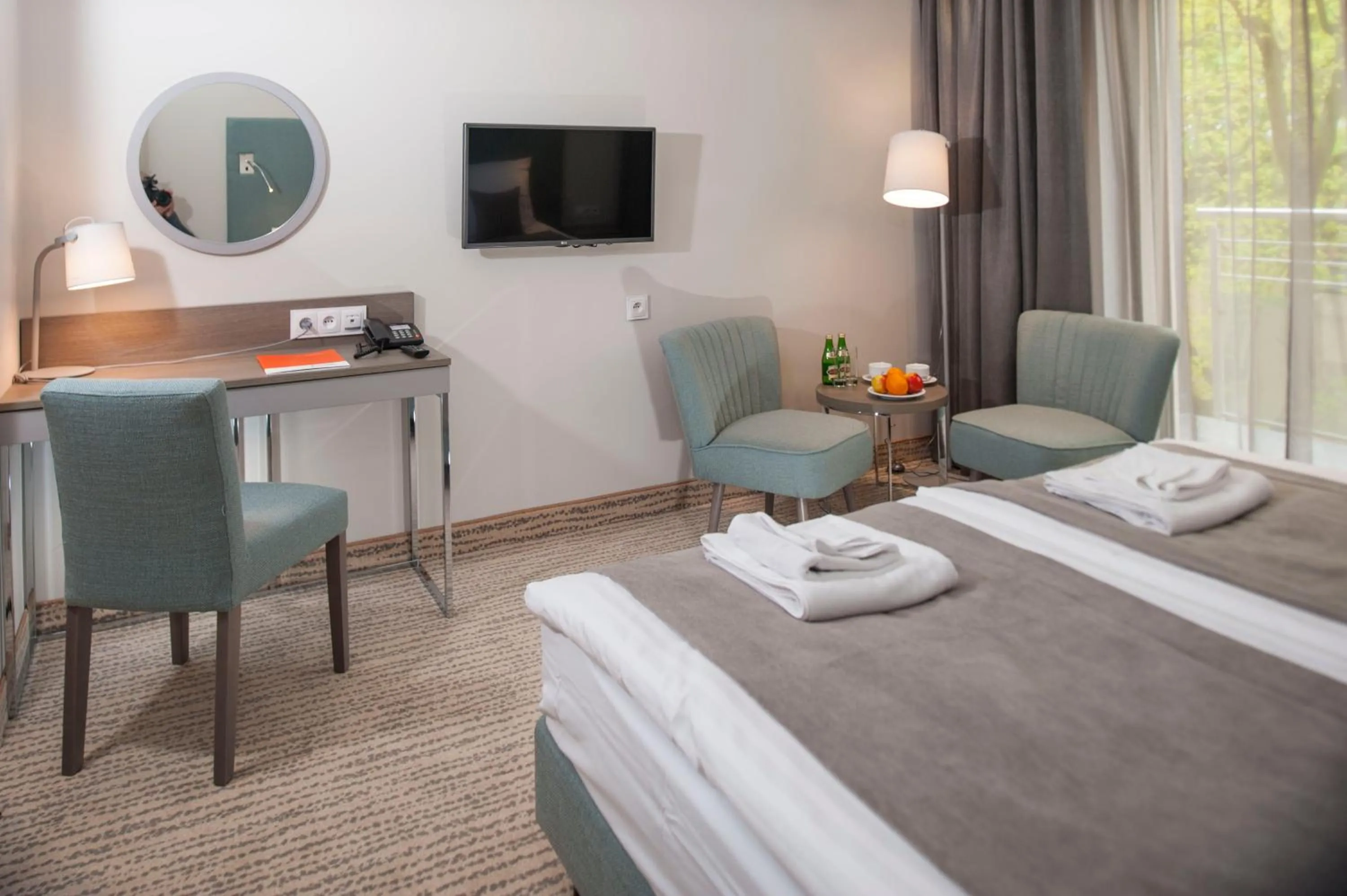 Photo of the whole room, Bed in SeaPark Hotel Wellness & Spa