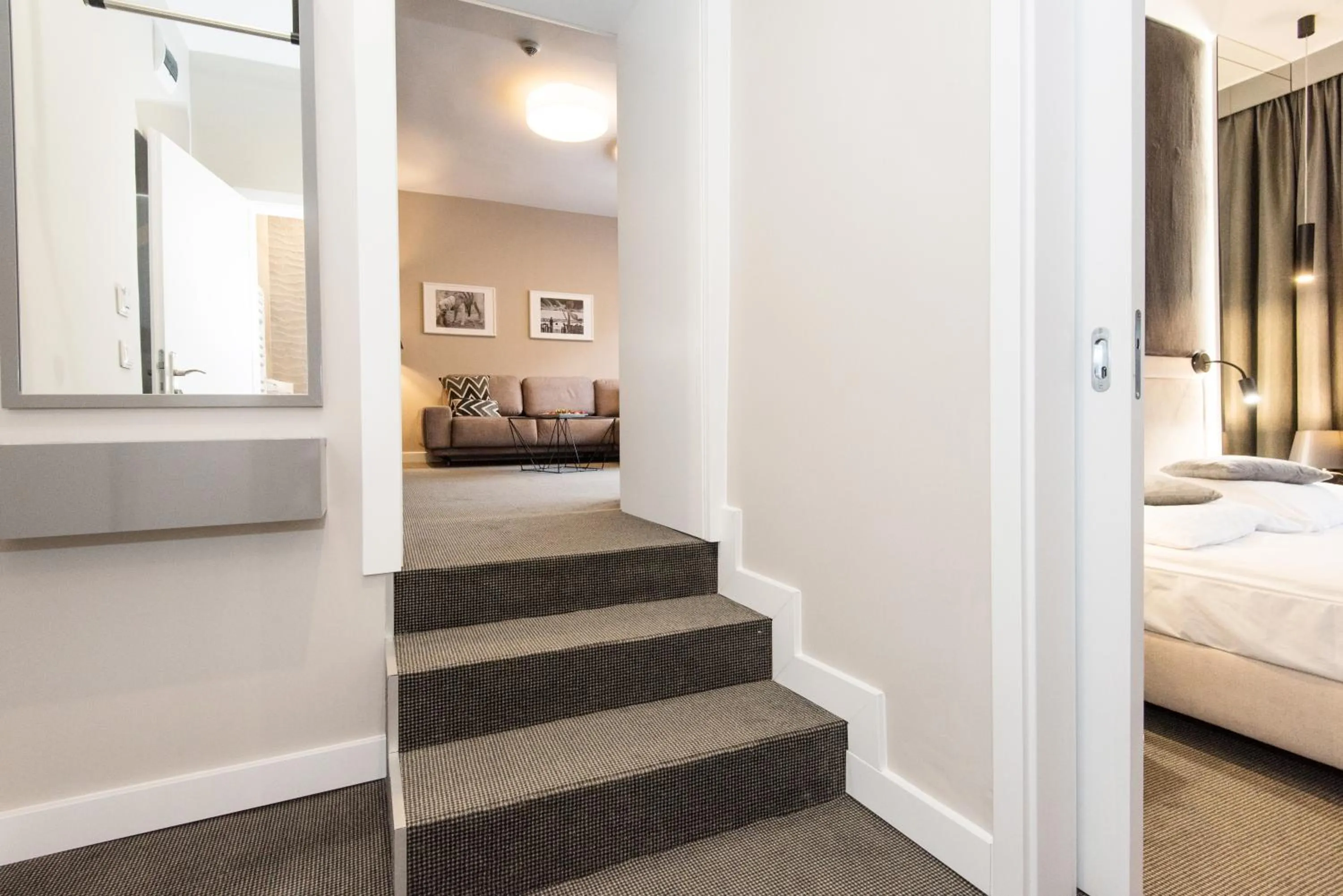 Living room, Bed in SeaPark Hotel Wellness & Spa