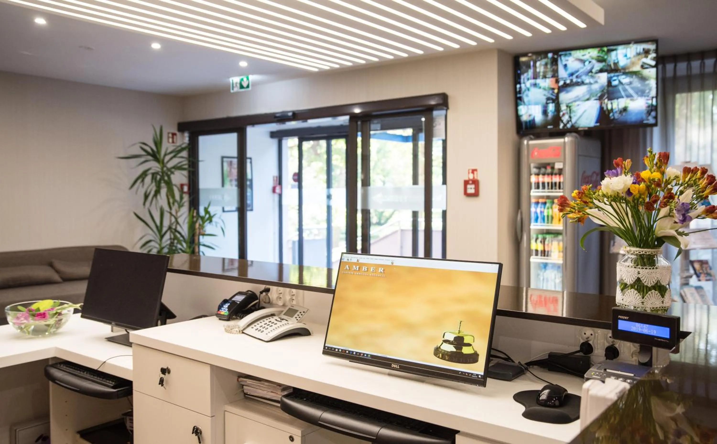 Lobby or reception in SeaPark Hotel Wellness & Spa