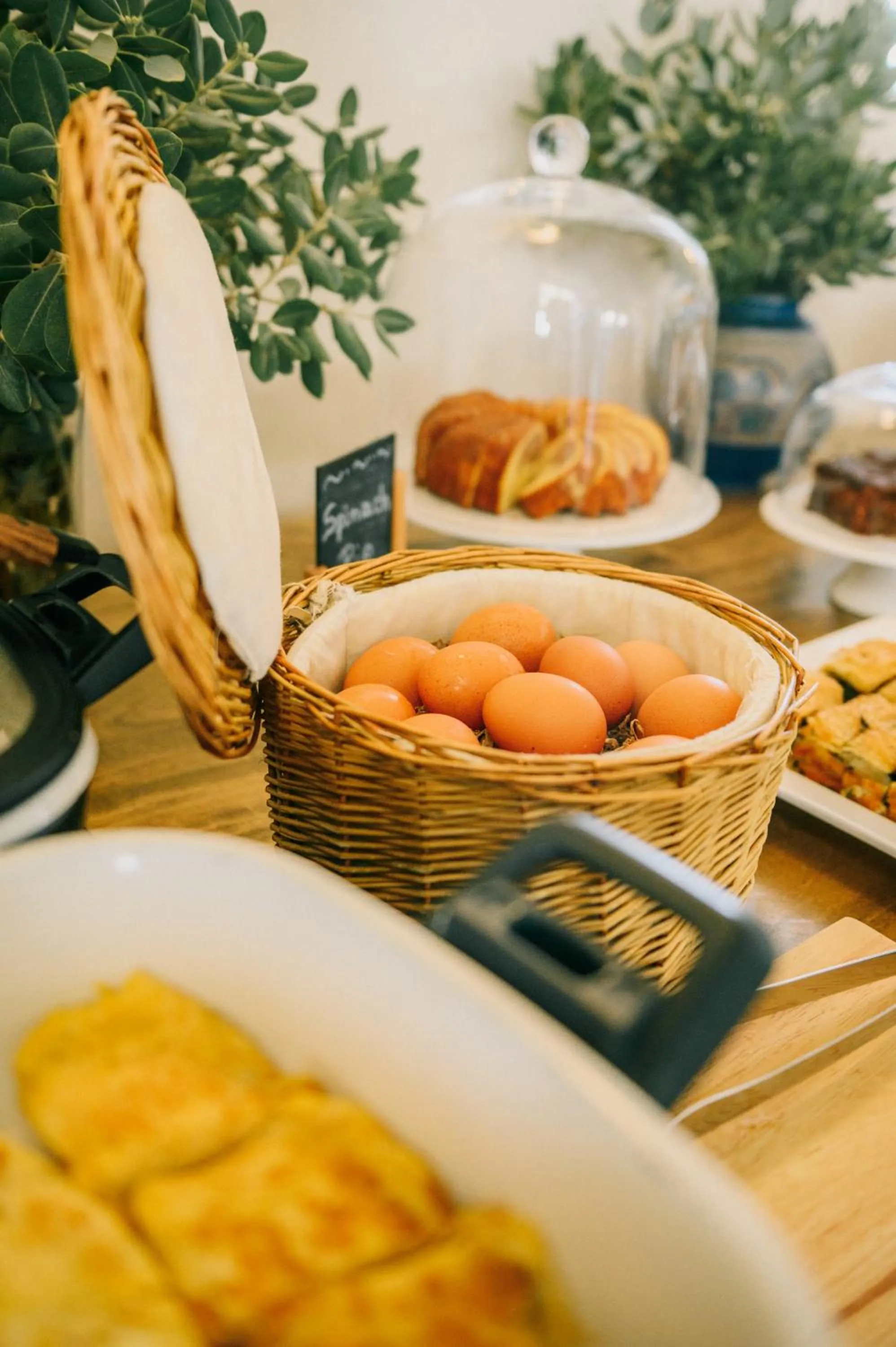 Breakfast in Vigla Hotel