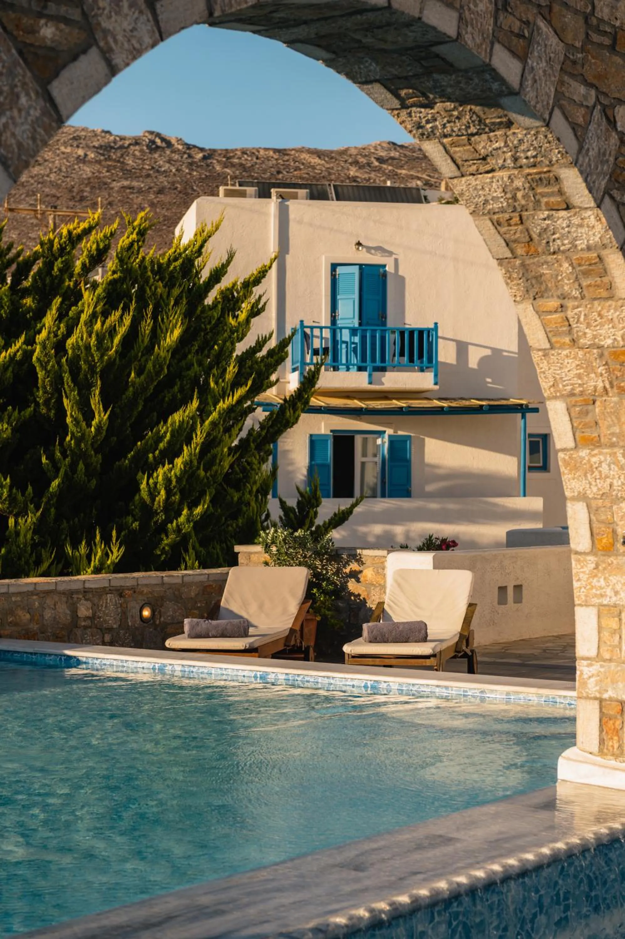 Property building in Vigla Hotel