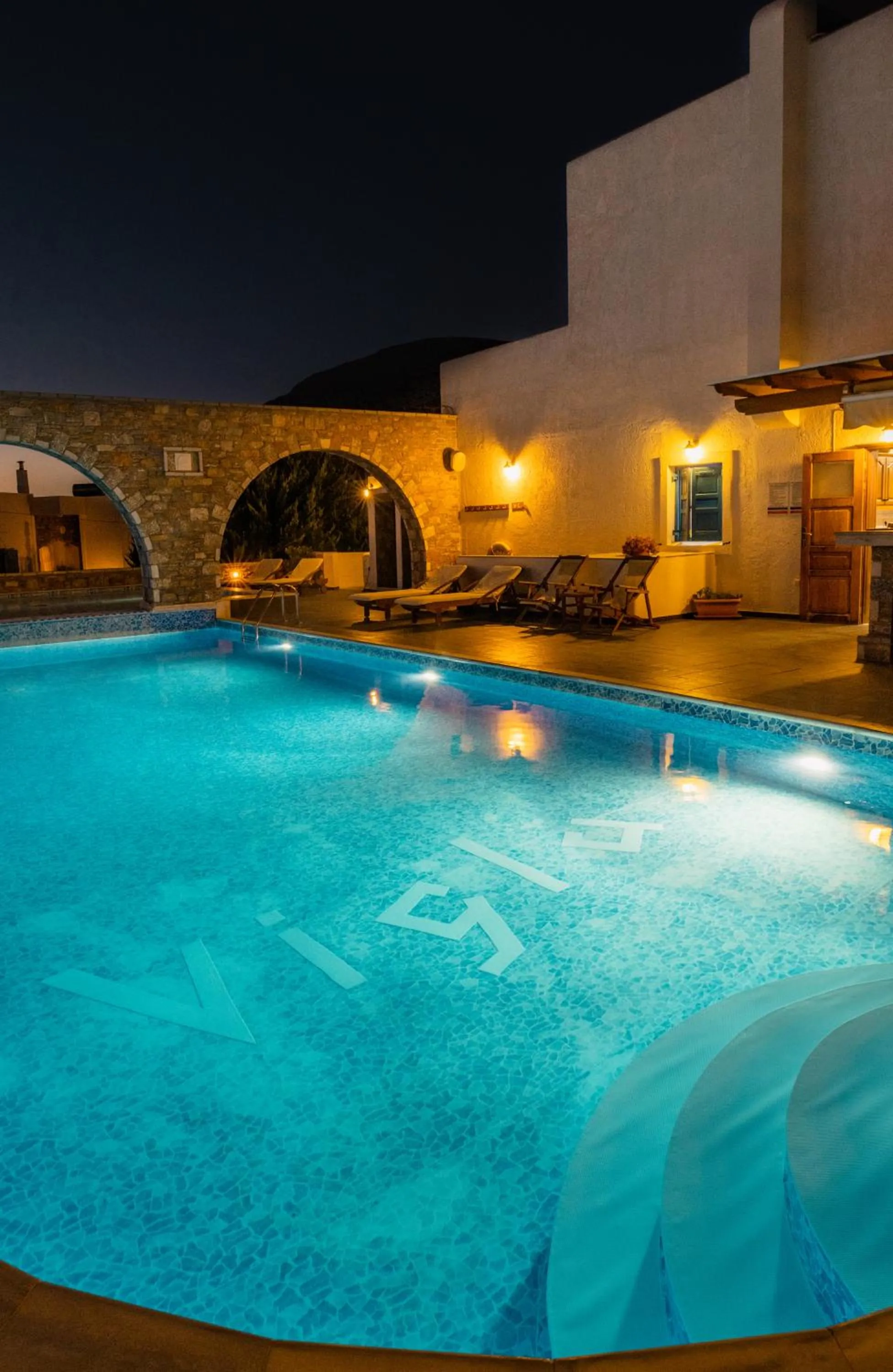 Property building in Vigla Hotel