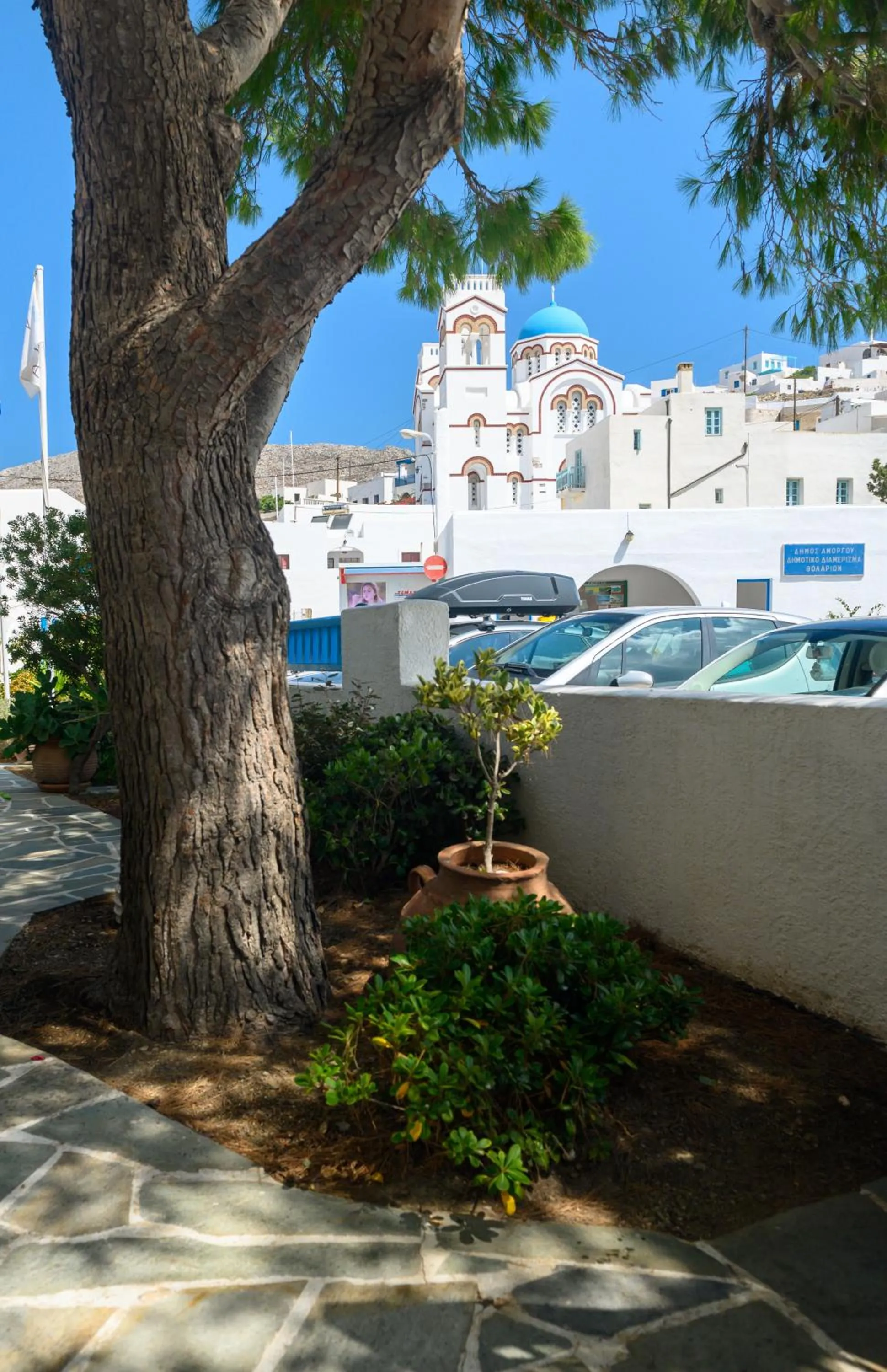 Property building in Vigla Hotel