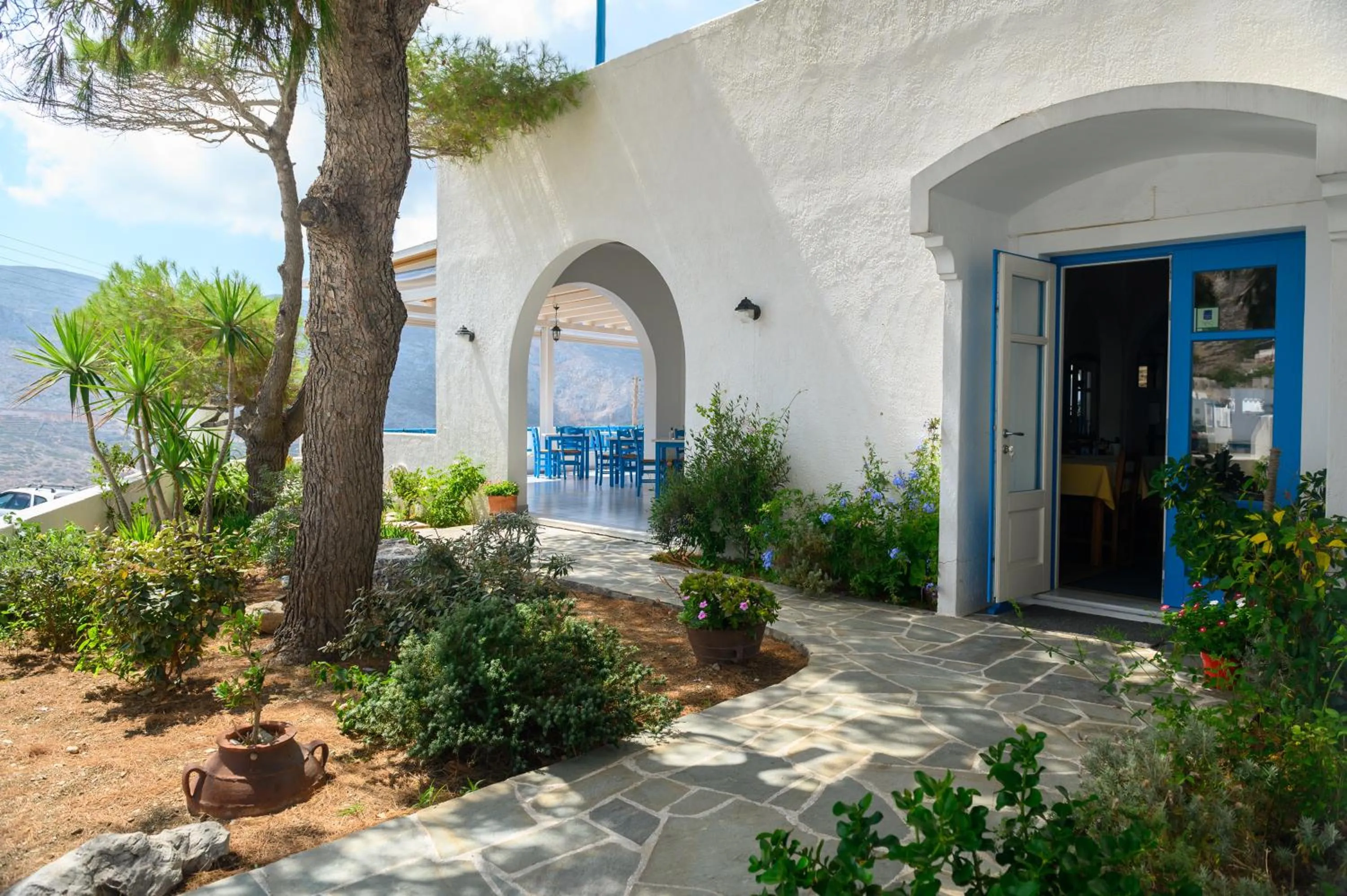 Property building in Vigla Hotel