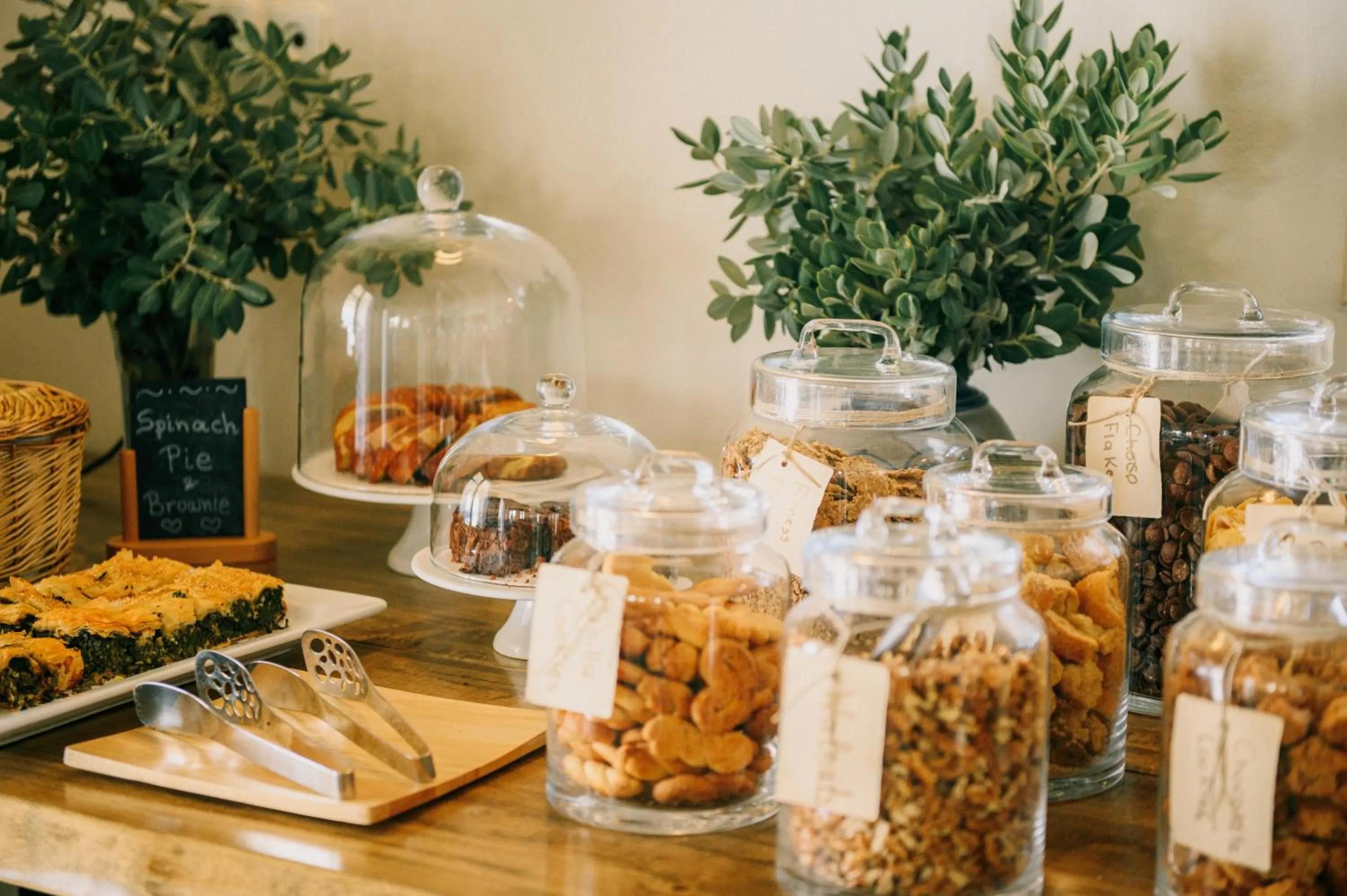 Breakfast in Vigla Hotel