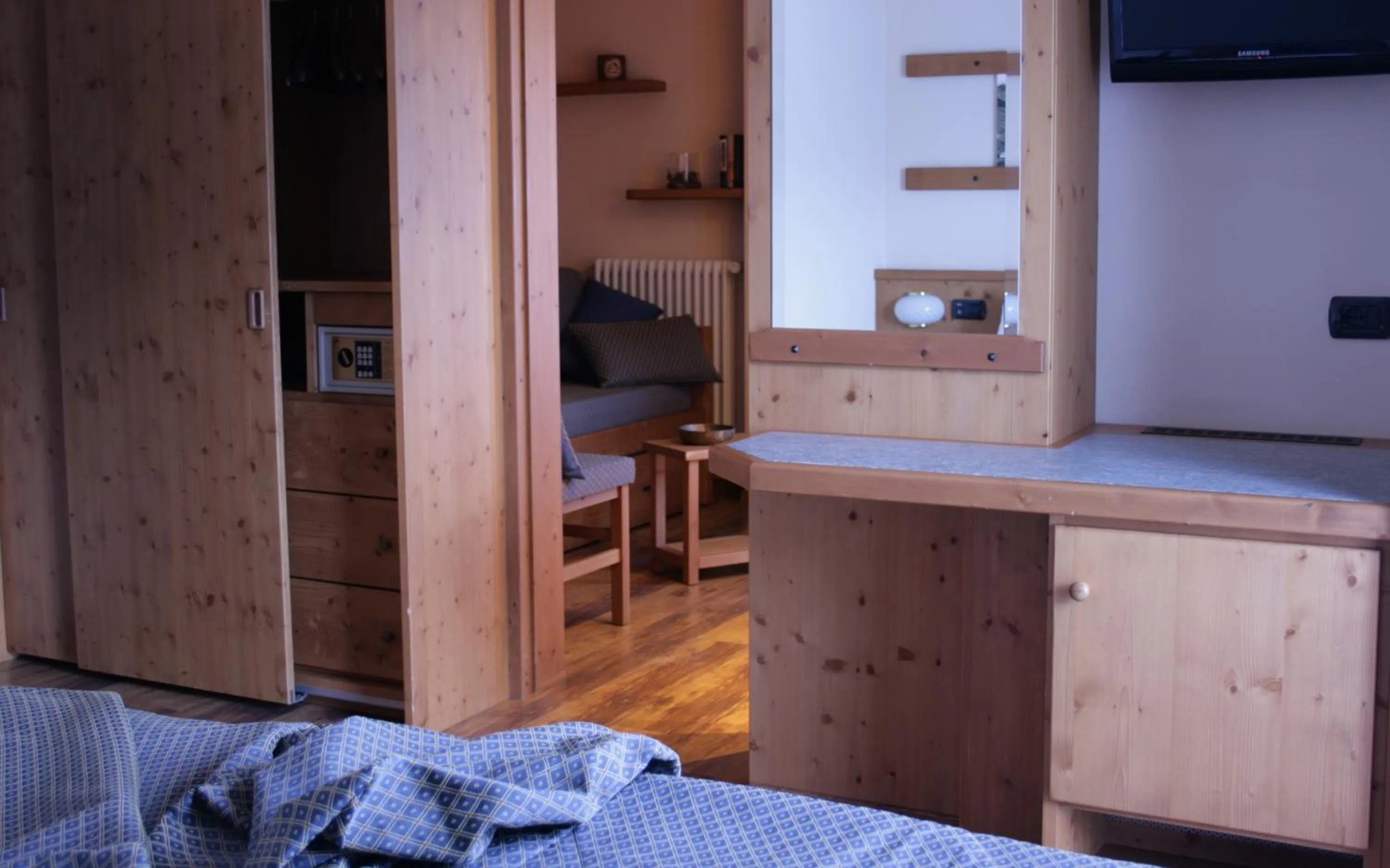 Bedroom, Bed in Hotel Larice Bianco