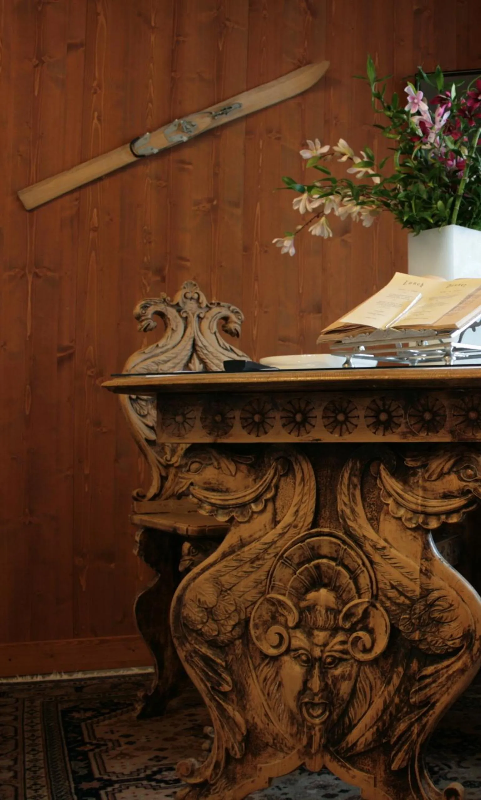 Lobby or reception in Hotel Larice Bianco