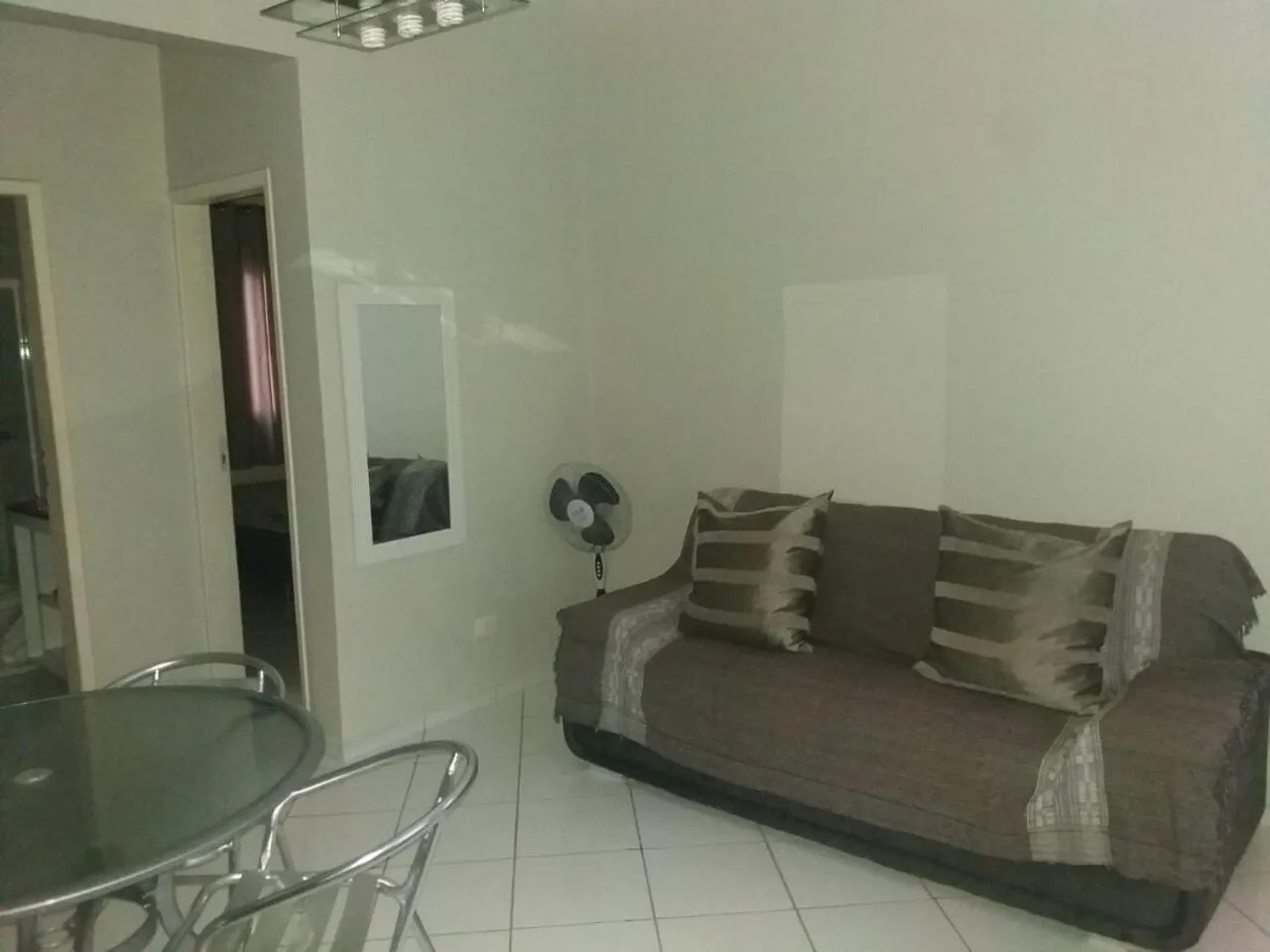 Living room in Apartamento Guaratuba