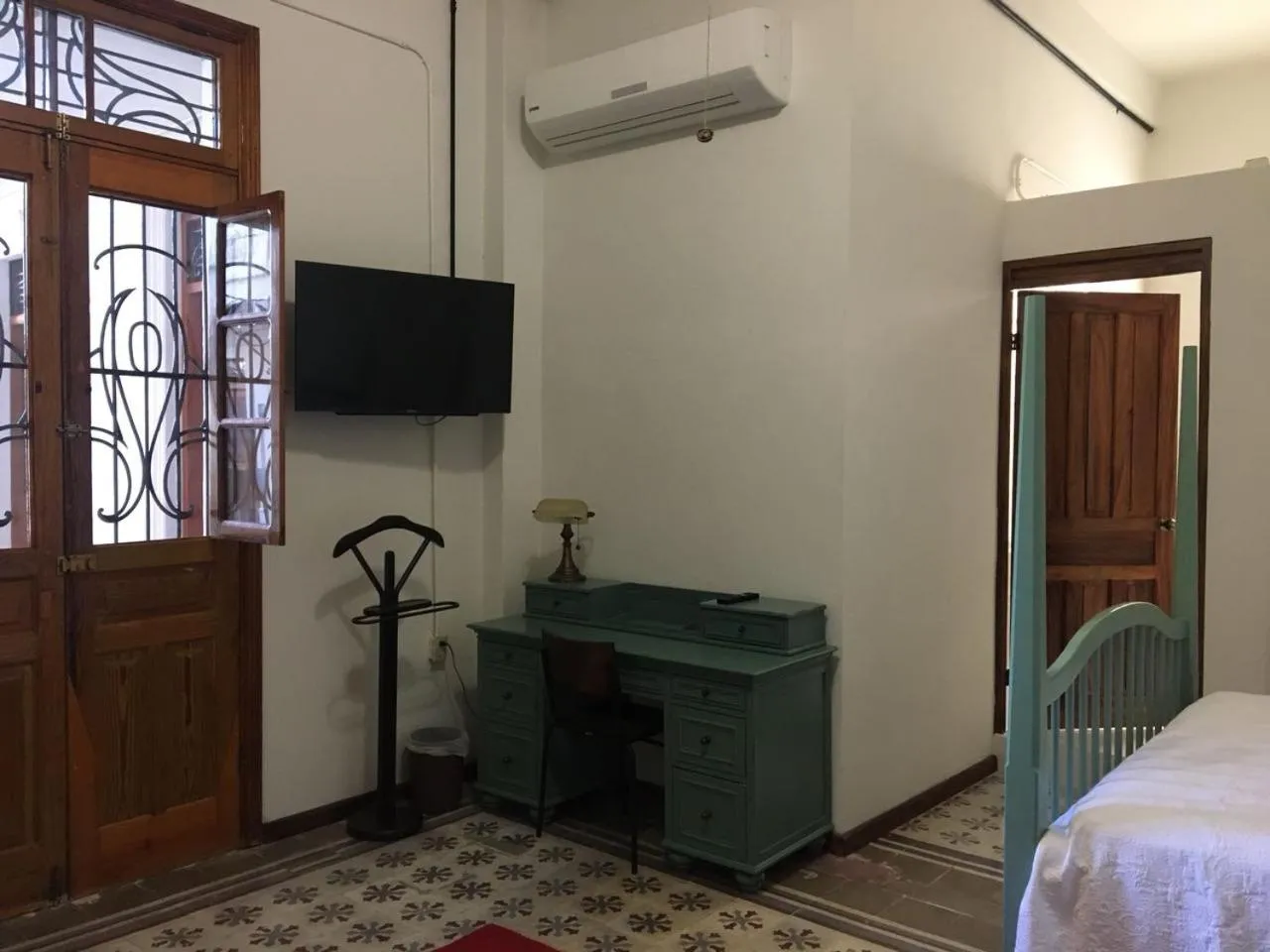 Decorative detail, TV/Entertainment Center in Casa Meba Hotel Boutique