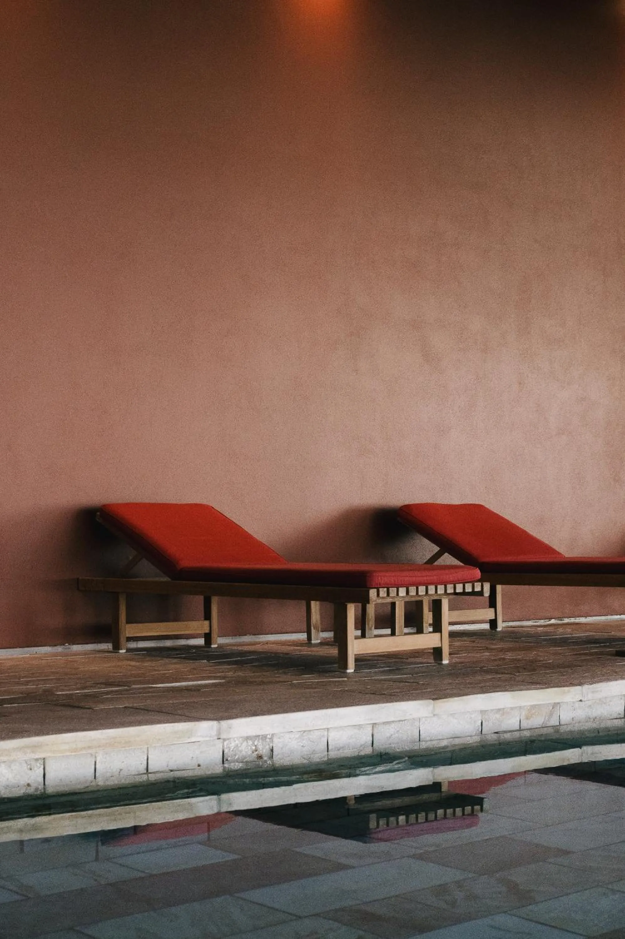 Swimming pool in Vigilius Mountain Resort