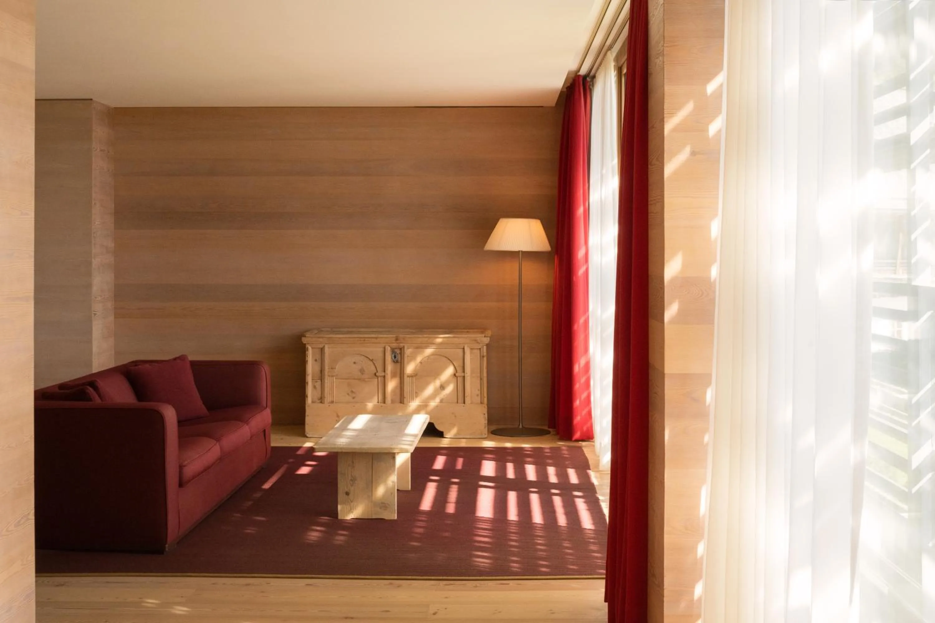 Bedroom in Vigilius Mountain Resort