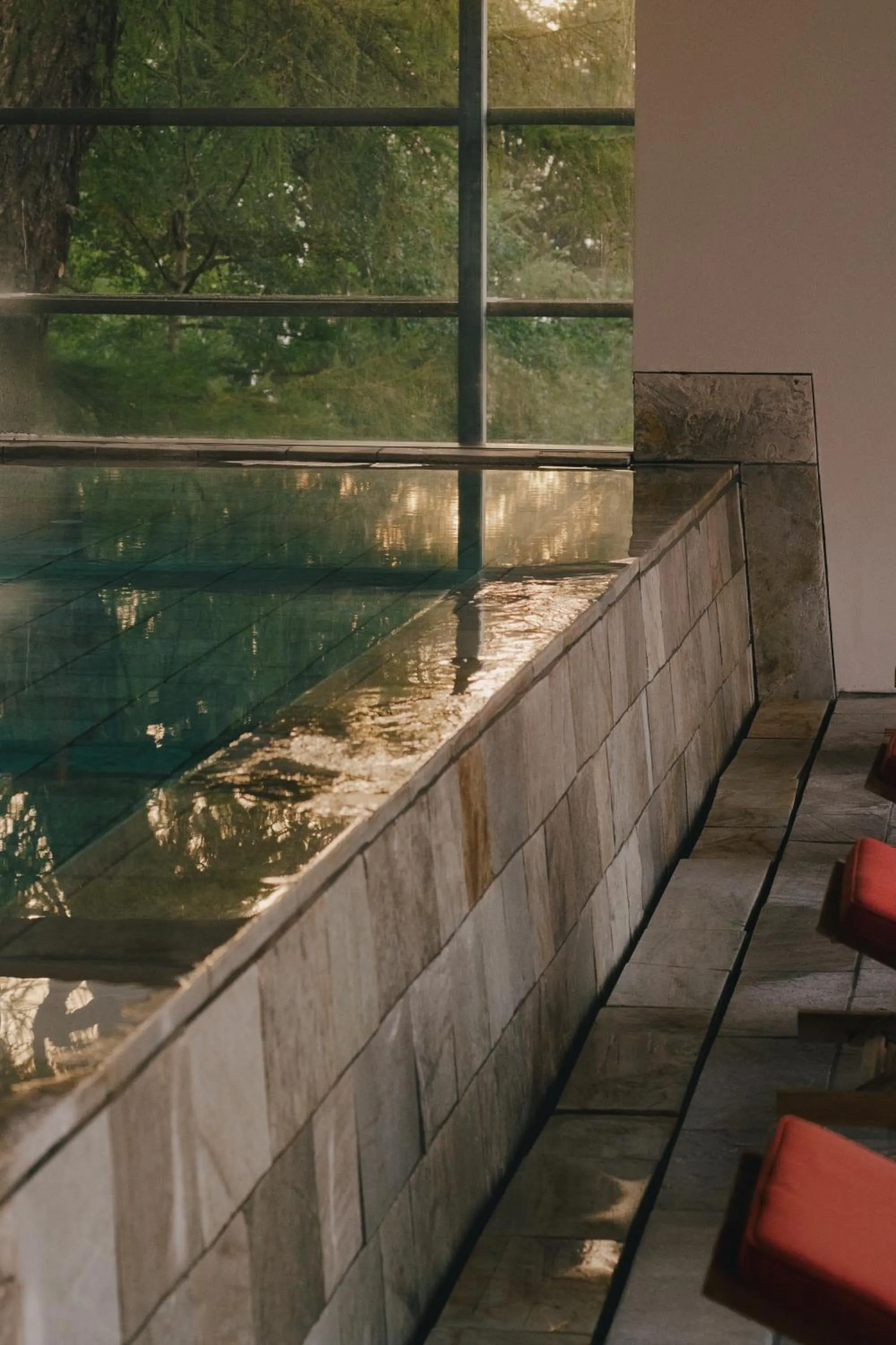 Swimming pool in Vigilius Mountain Resort