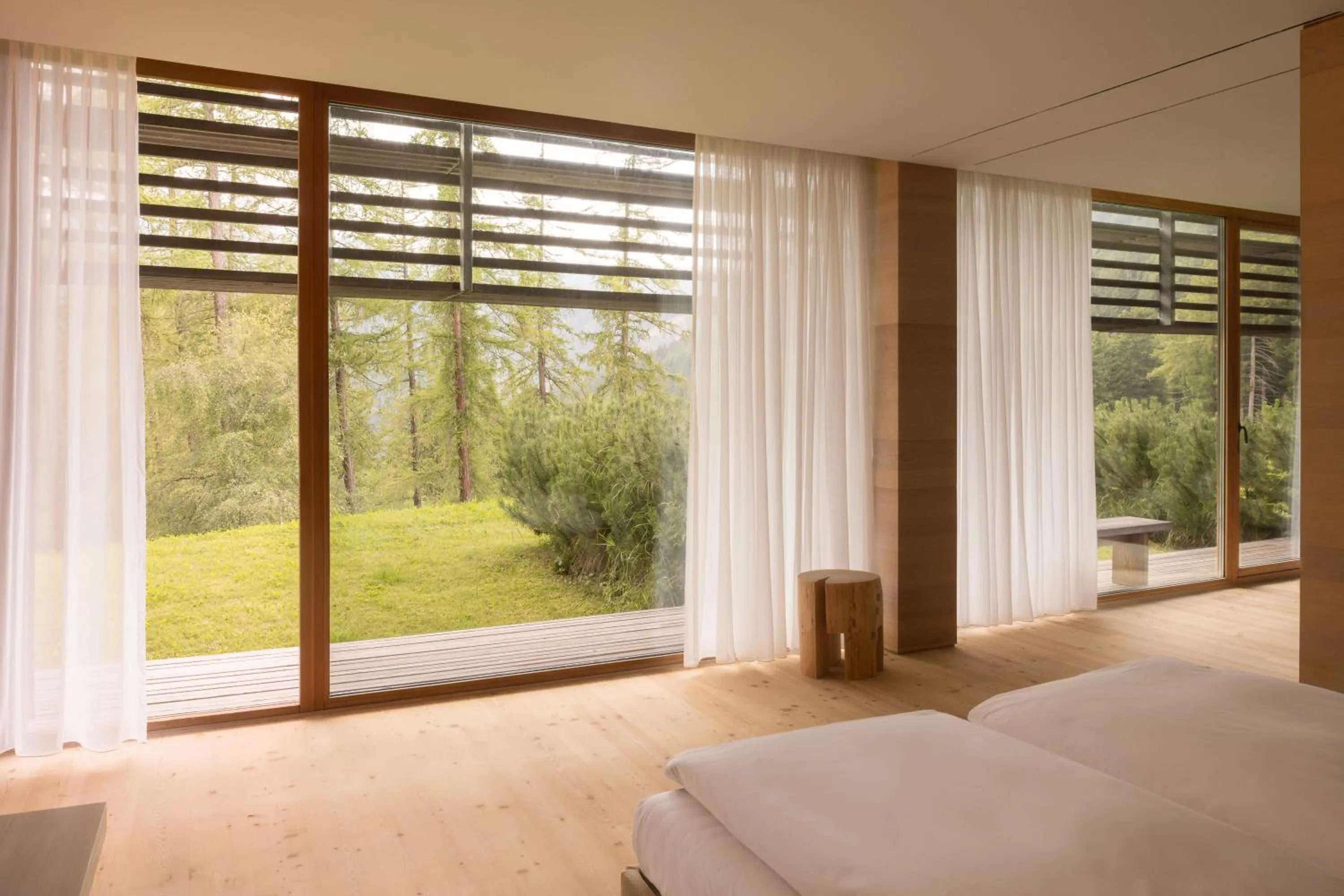 Bedroom, Bed in Vigilius Mountain Resort